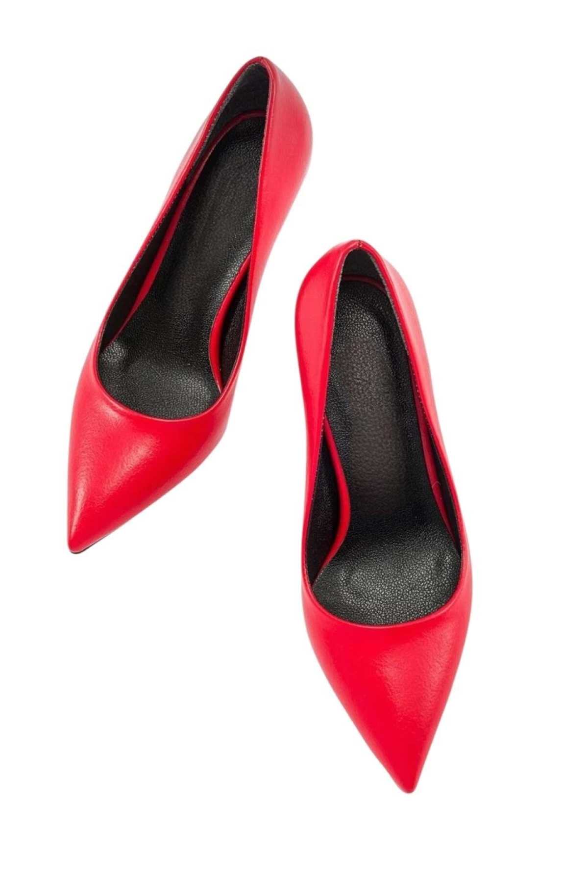 Kadın 8 cm Topuklu Ayakkabı KIRMIZI - Görsel 5