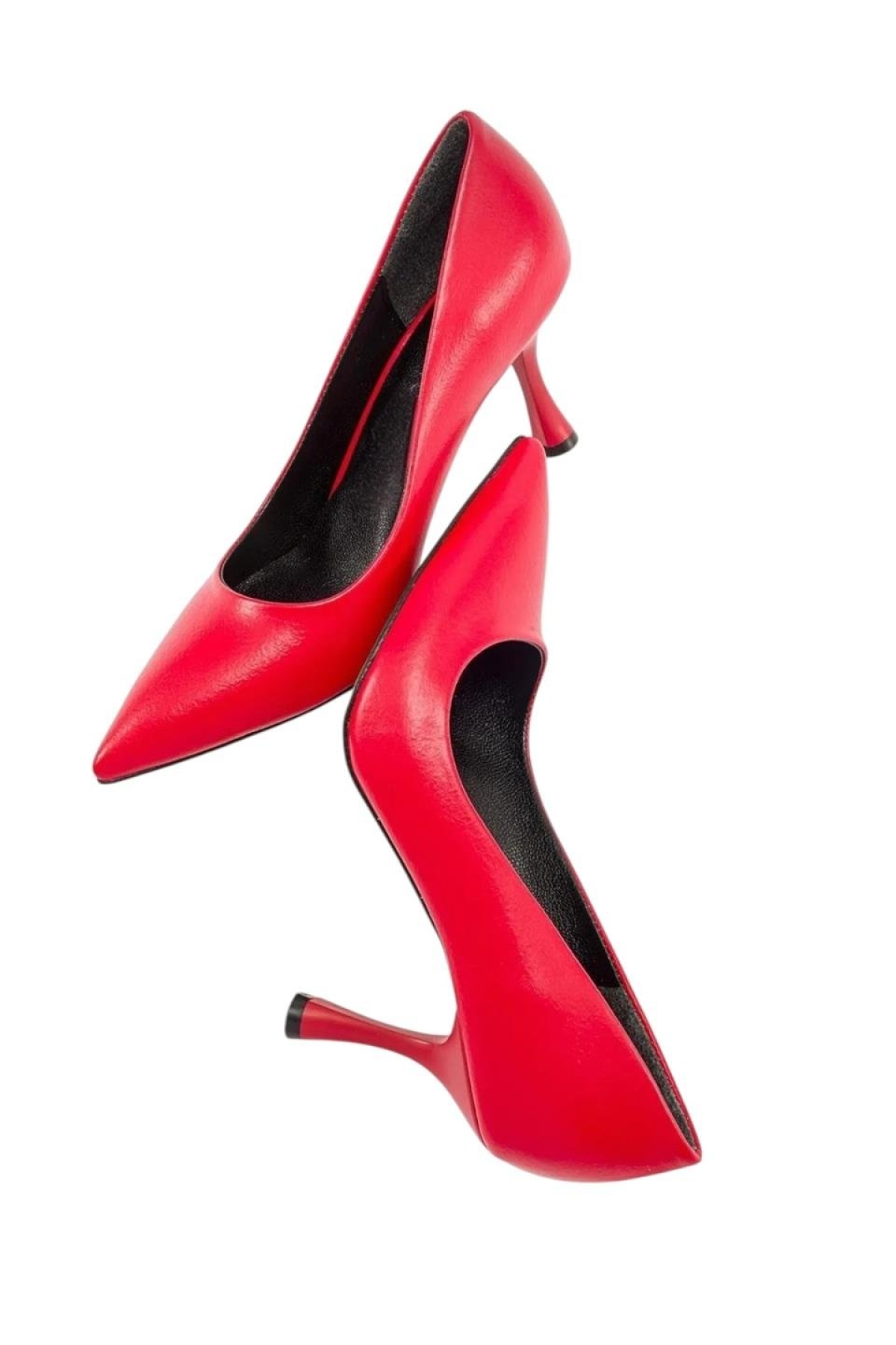Kadın 8 cm Topuklu Ayakkabı KIRMIZI - Görsel 6