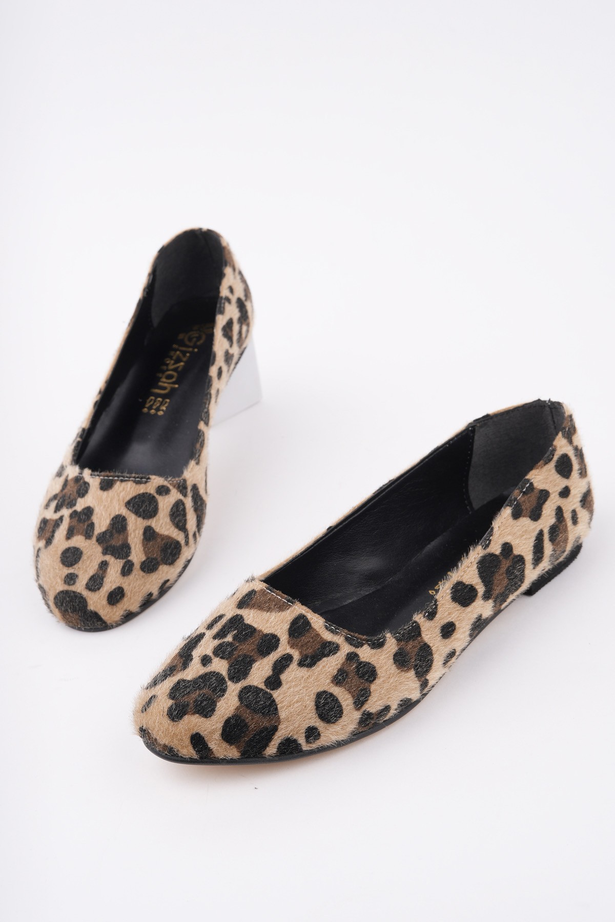 GLİNDA Leopar Desenli Kadın Günlük Babet - Görsel 9