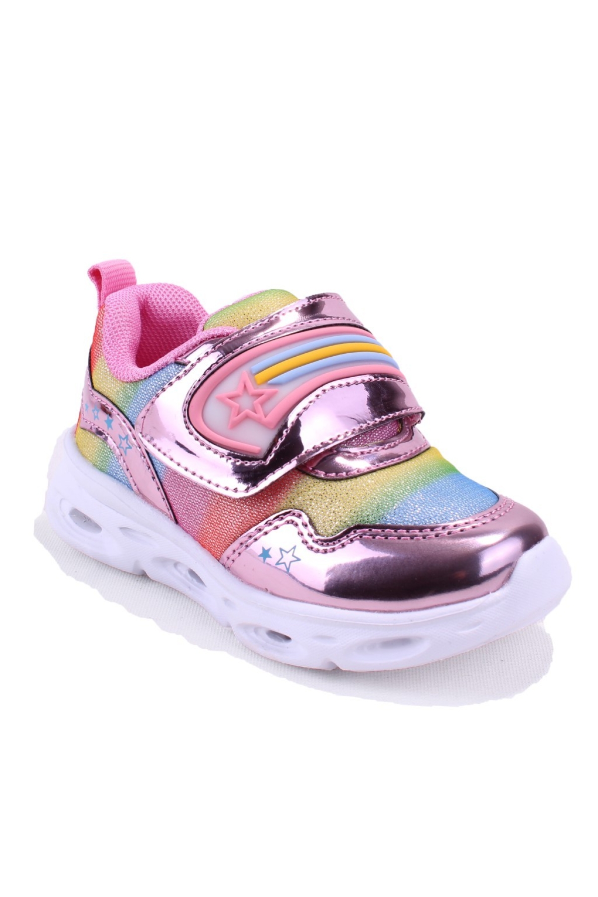 Kita 346B23Y181 Pembe Işıklı Ortopedik Günlük Kız Çocuk Spor Ayakkabı - Görsel 2