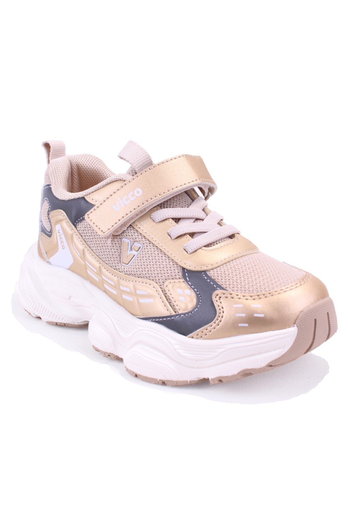 Tag 346F25Y225 Altın Ortopedik Günlük Kız Çocuk Spor Ayakkabı - Görsel 2