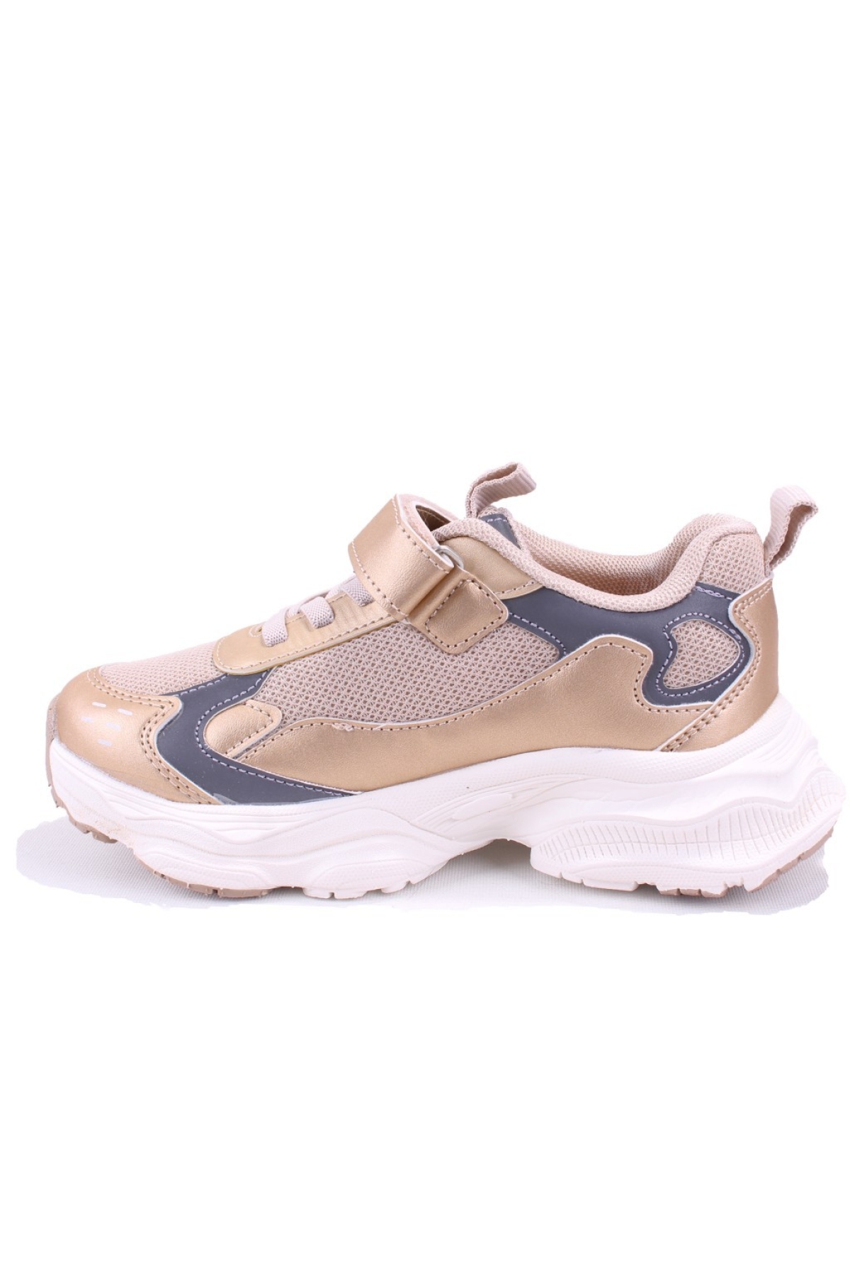 Tag 346F25Y225 Altın Ortopedik Günlük Kız Çocuk Spor Ayakkabı - Görsel 4