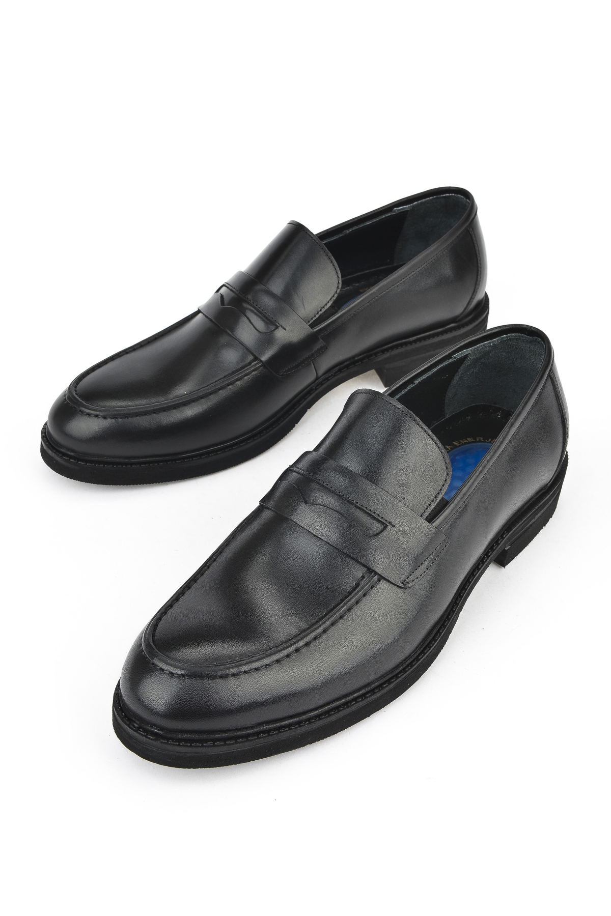 Erkek Hakiki Deri Klasik Ayakkabı 151985Z1602 Siyah - Görsel 6