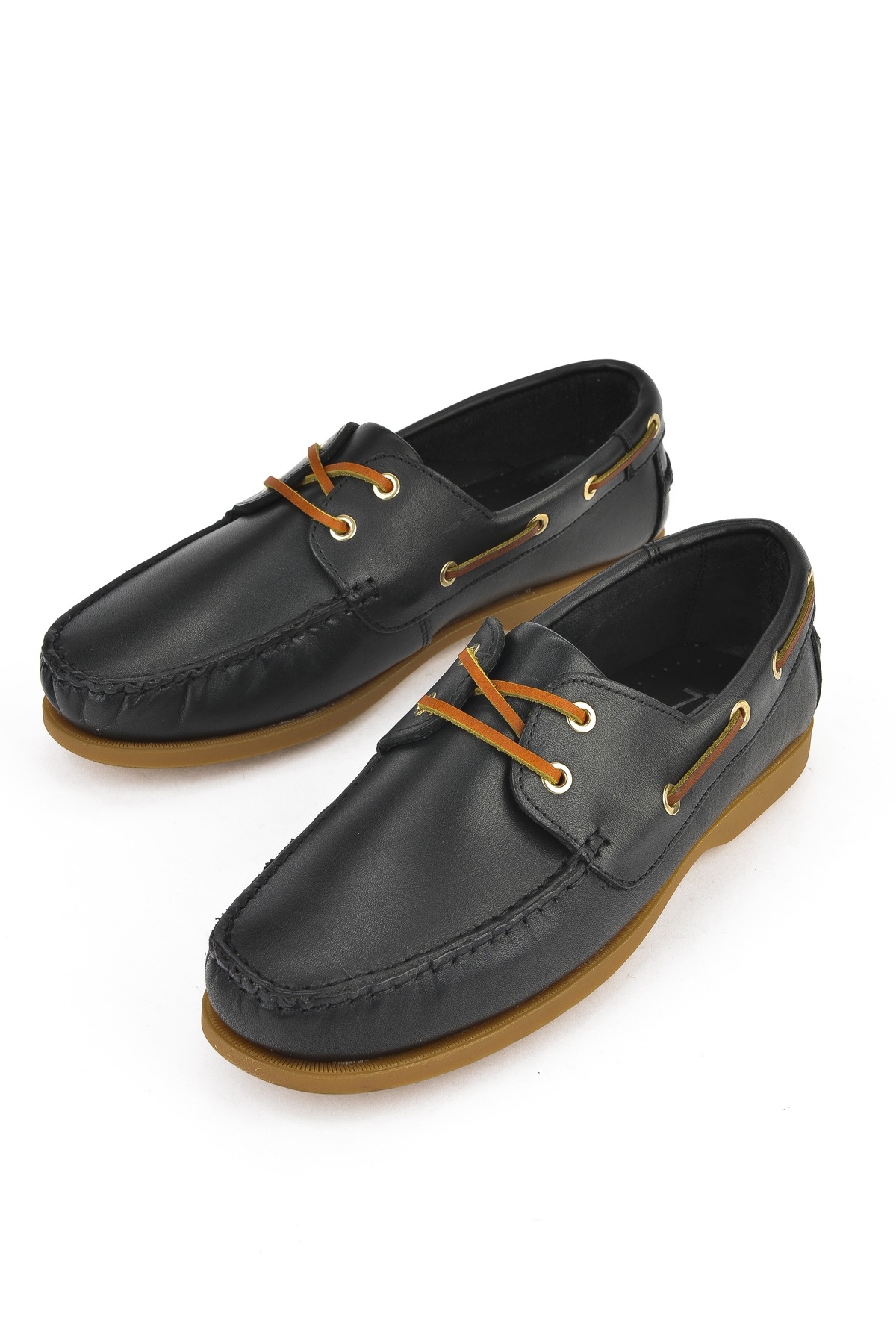 Erkek Hakiki Deri Ayakkabı 1511007ZD1001 Siyah - Görsel 6