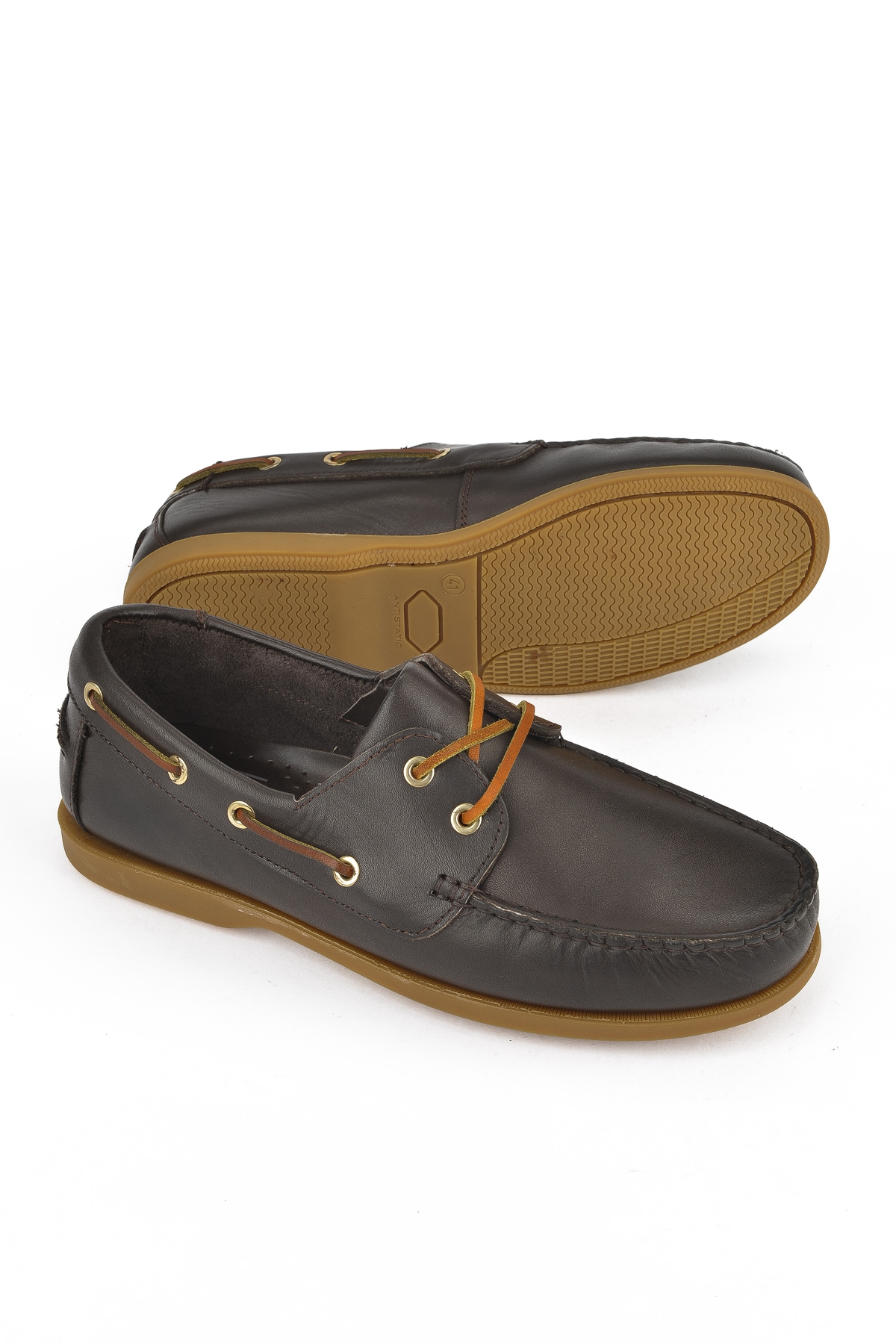 Erkek Hakiki Deri Ayakkabı 1511007ZD1001 Kahve - Görsel 5