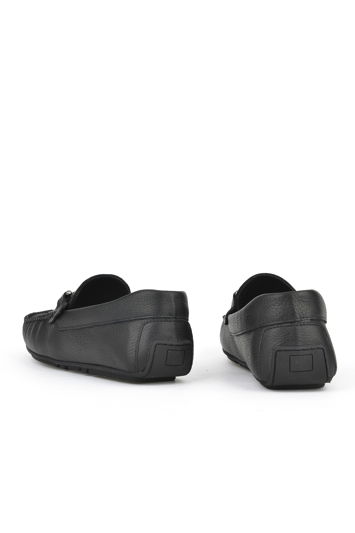 Erkek Hakiki Deri Ayakkabı 1511007ZB02 Siyah - Görsel 4