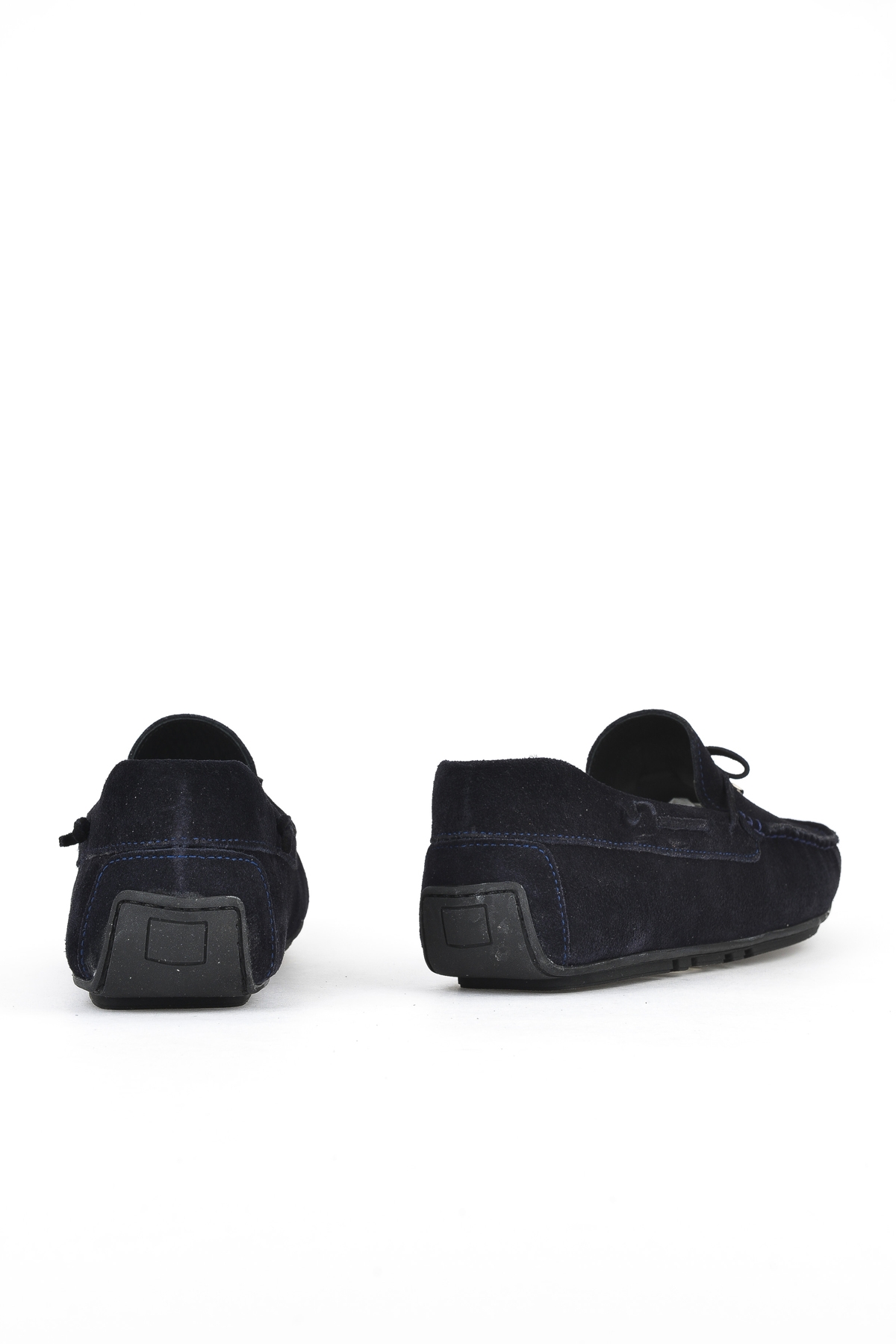 Erkek Hakiki Deri Ayakkabı 1511007ZB012 Lacivert - Görsel 4