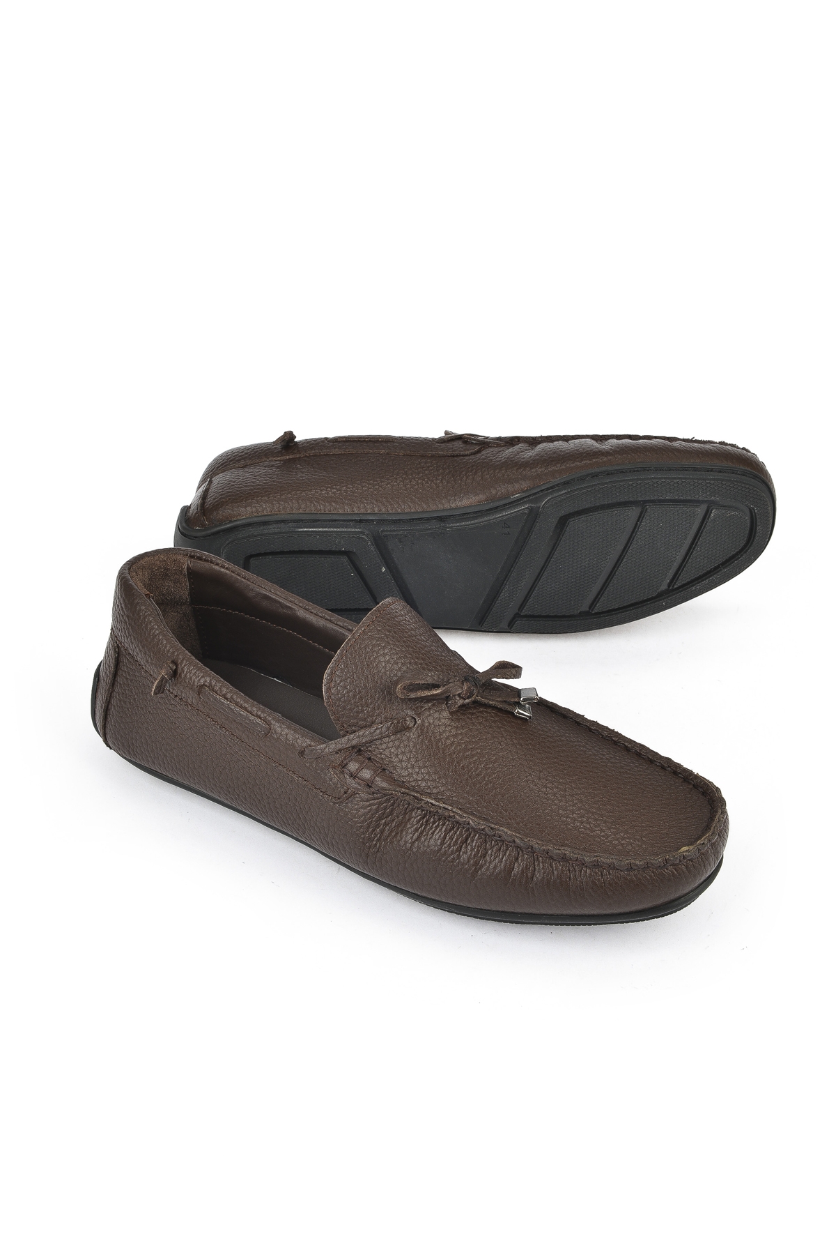 Erkek Hakiki Deri Ayakkabı 1511007ZB01 Kahve - Görsel 5