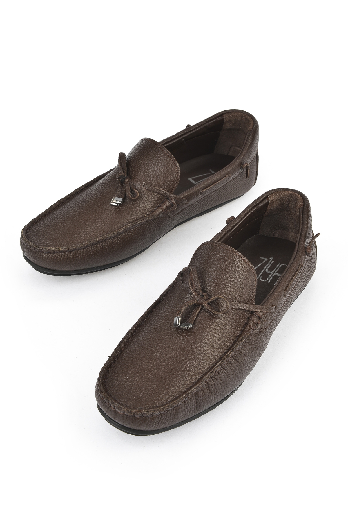 Erkek Hakiki Deri Ayakkabı 1511007ZB01 Kahve - Görsel 6