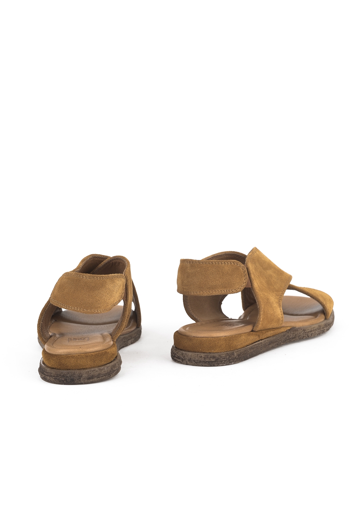 Kadın Hakiki Deri Sandalet 1511047Z706 Taba - Görsel 4