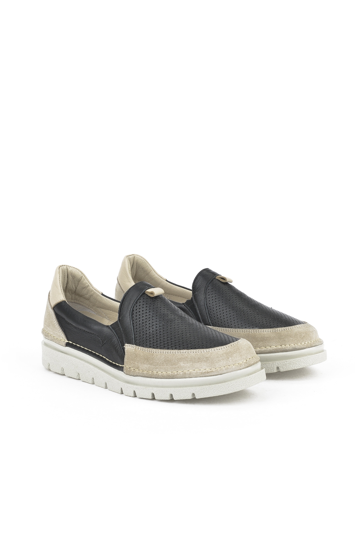 Kadın Hakiki Deri Ayakkabı 1511035Z6205 Siyah - Görsel 3