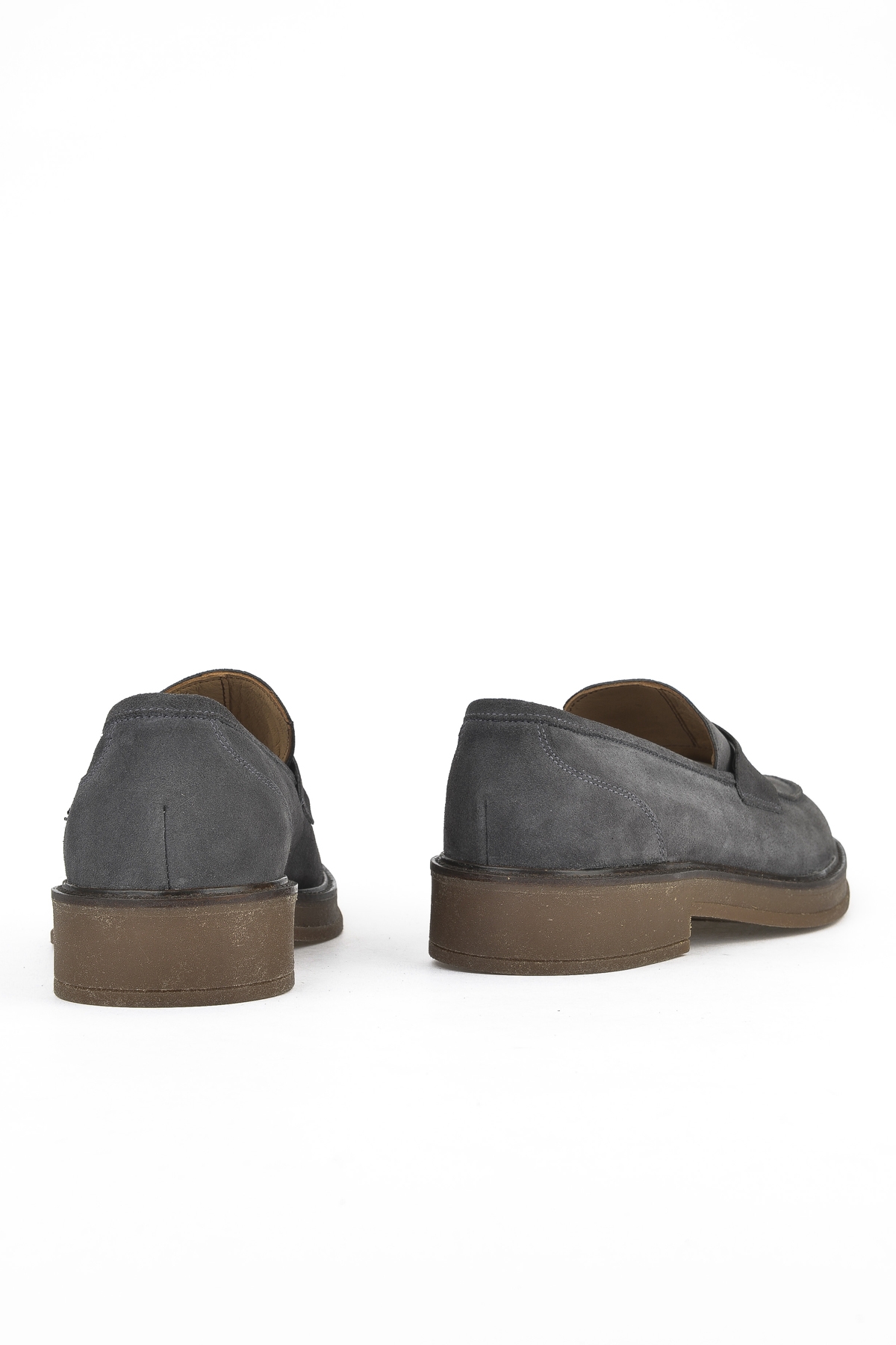 Erkek Hakiki Deri Ayakkabı 1431043Z0212 Antrasit - Görsel 4