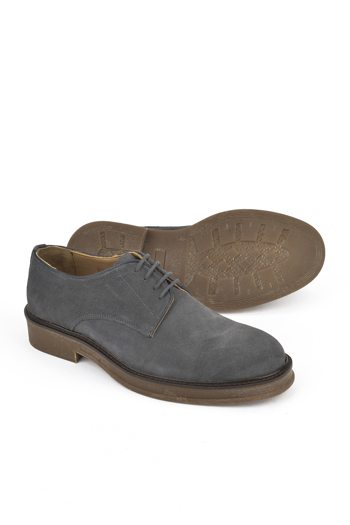 Erkek Hakiki Deri Ayakkabı 1431043Z0210 Antrasit - Görsel 5