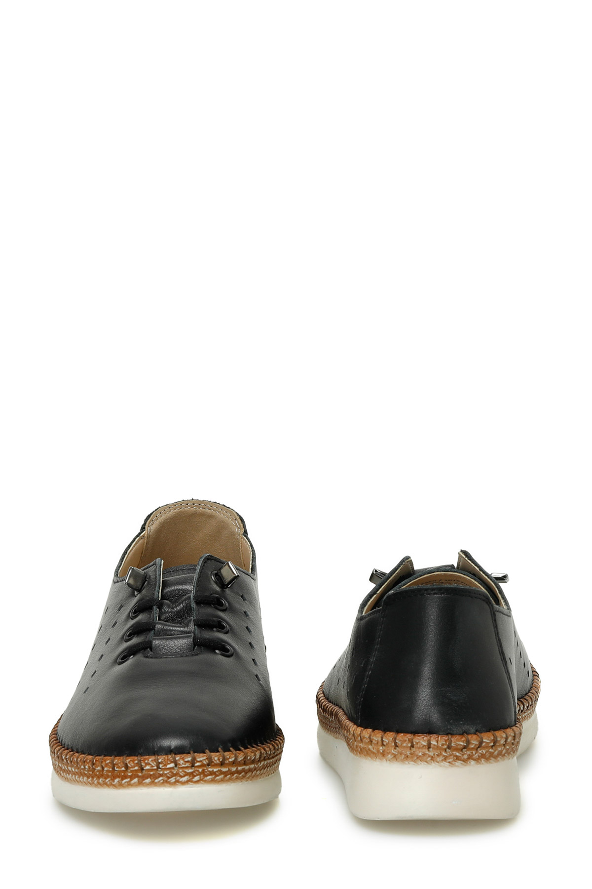 Polaris 5 Nokta 104039.Z5FX Siyah Kadın Düz Ayakkabı - Görsel 6