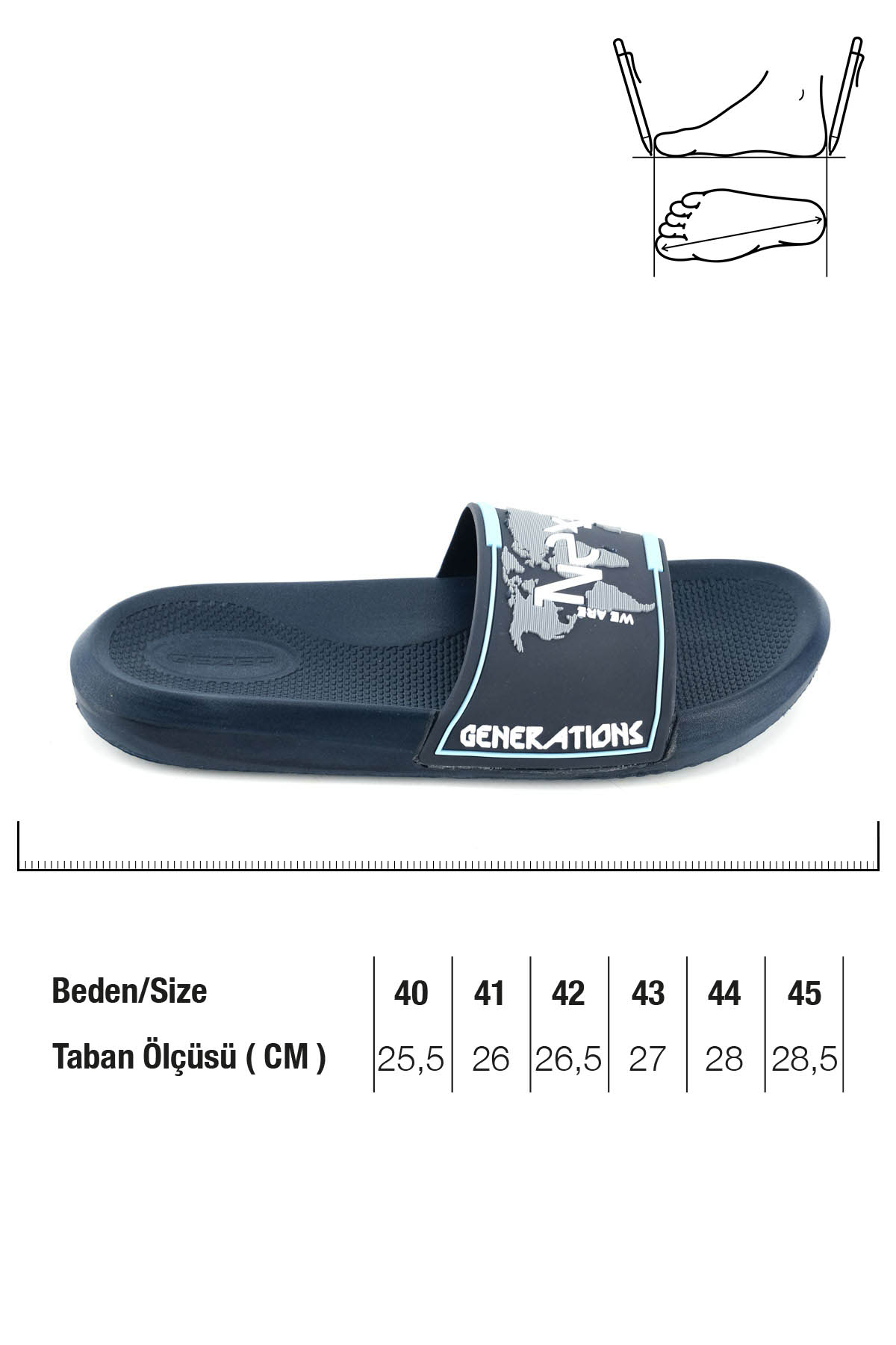 Erkek Yazlık PU Islak Zemine Uygun Ev Banyo Bahçe Havuz Terlik - Görsel 3