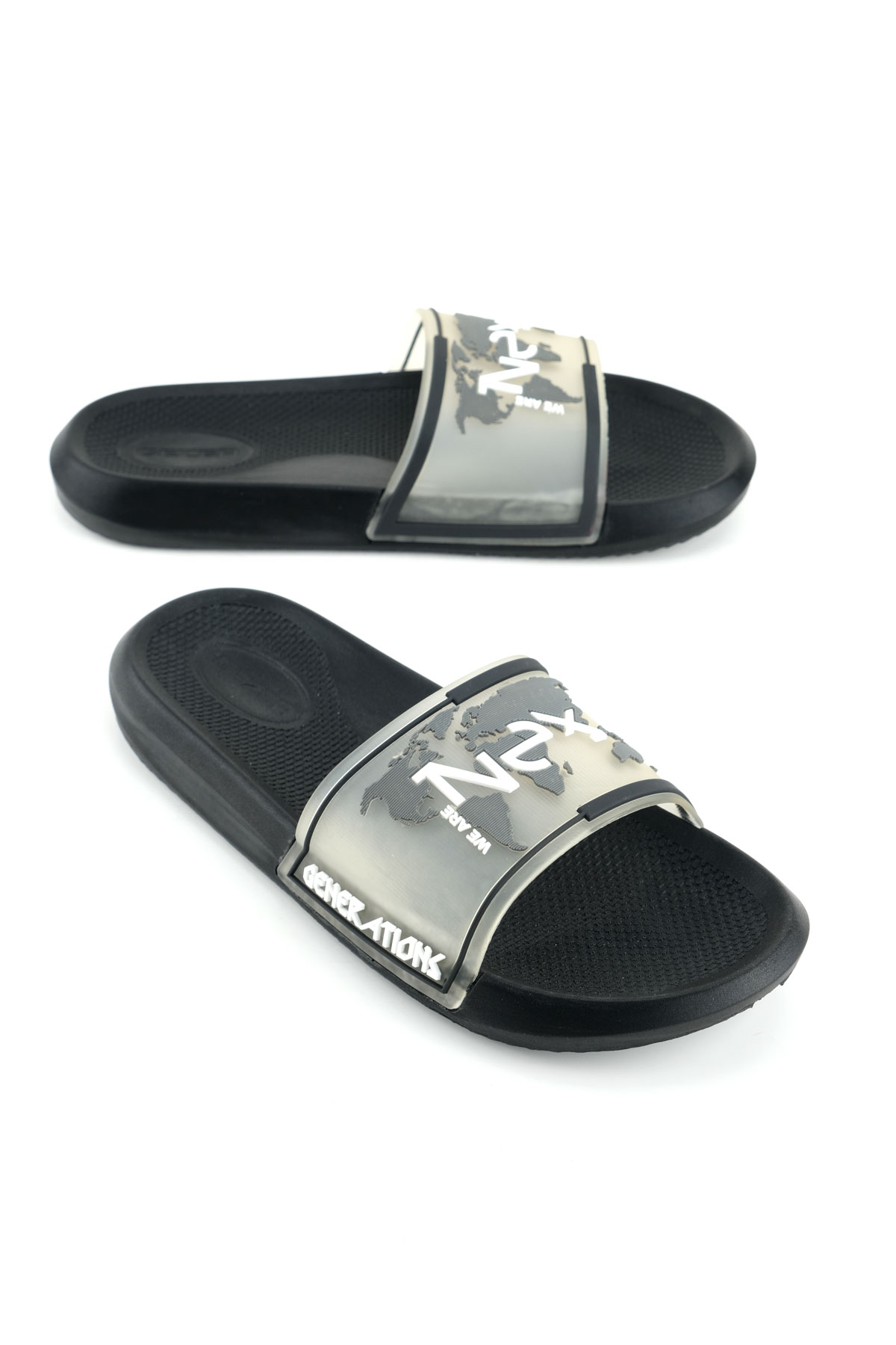 Erkek Yazlık PU Islak Zemine Uygun Ev Banyo Bahçe Havuz Terlik - Görsel 2