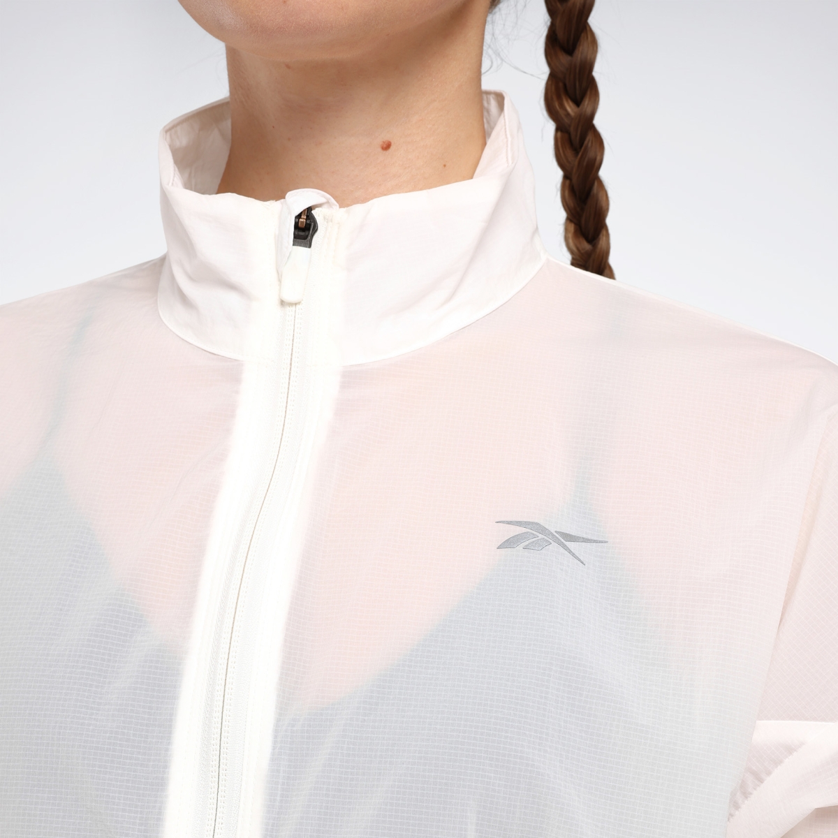 Reebok SPEED WOVEN JACKET Ekru Kadın Ceket