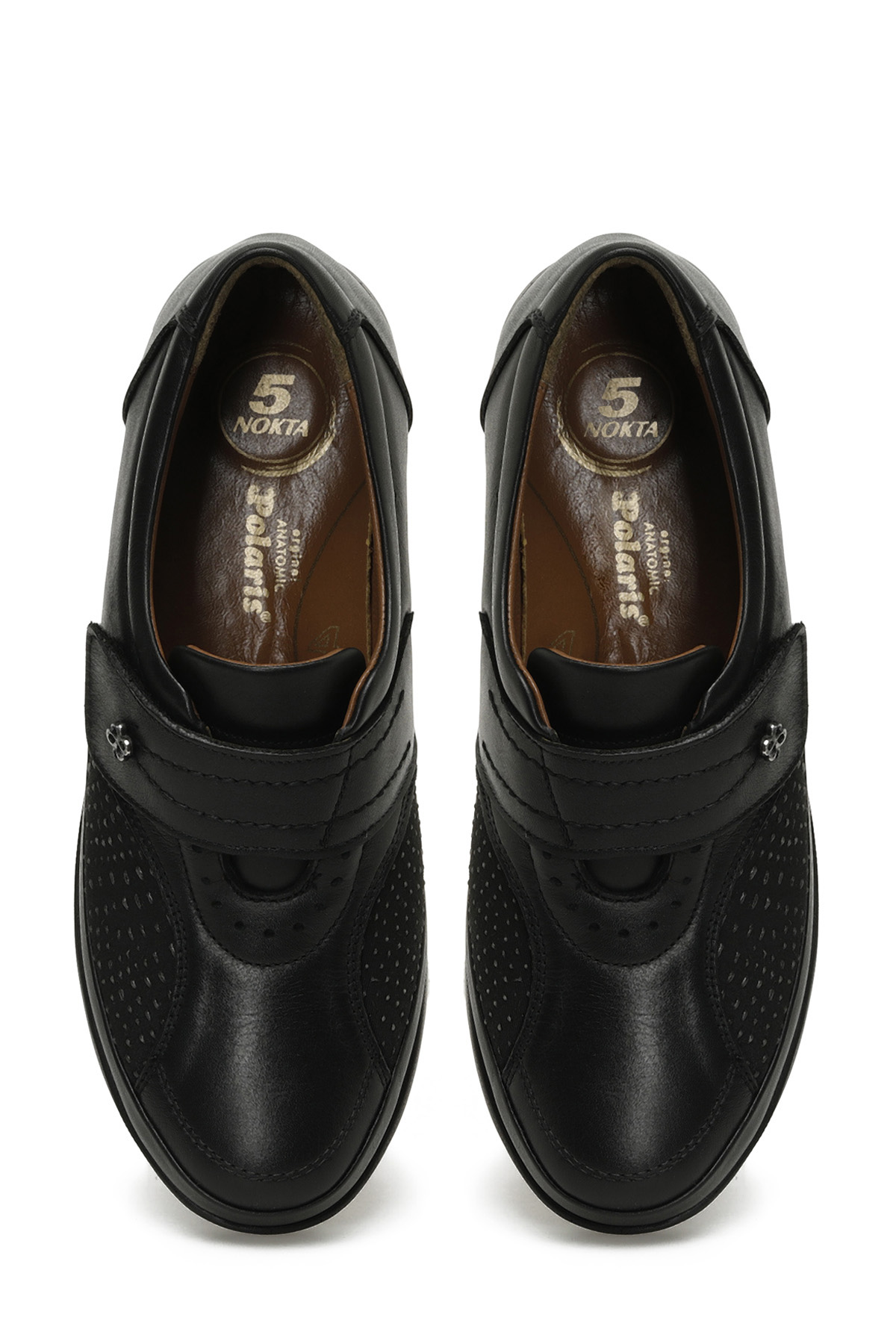 105275.Z5PR Siyah Kadın Düz Ayakkabı - Görsel 5