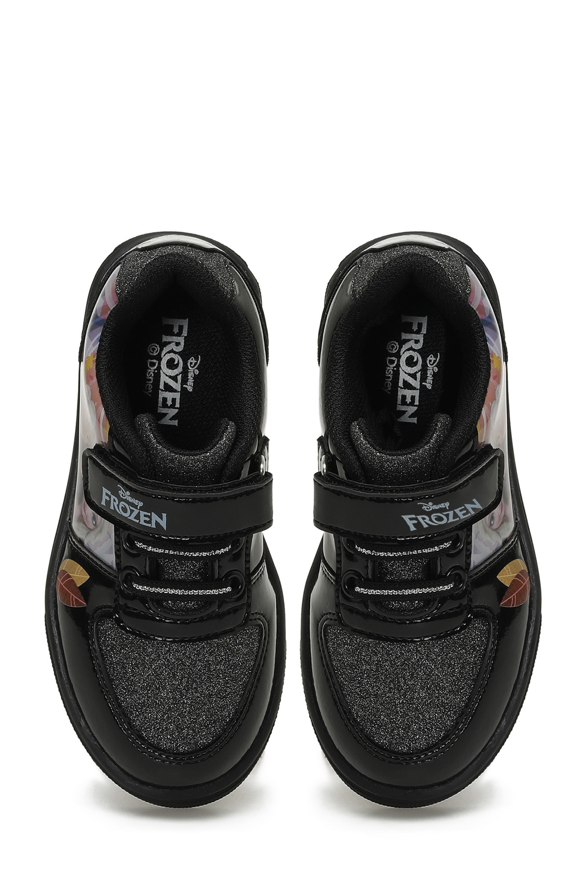 WOOM.P5PR Siyah Kız Çocuk Sneaker - Görsel 5