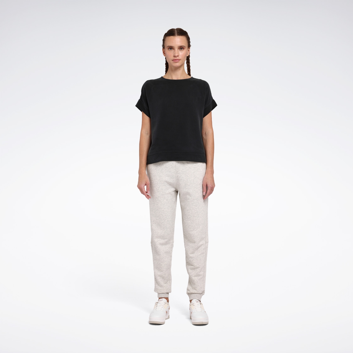 Reebok NEW ID REG JOGGER Gri Kadın Eşofman Altı