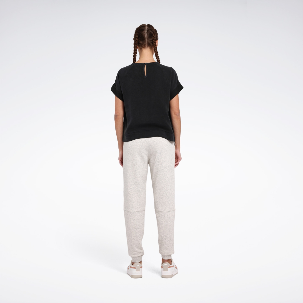 Reebok NEW ID REG JOGGER Gri Kadın Eşofman Altı