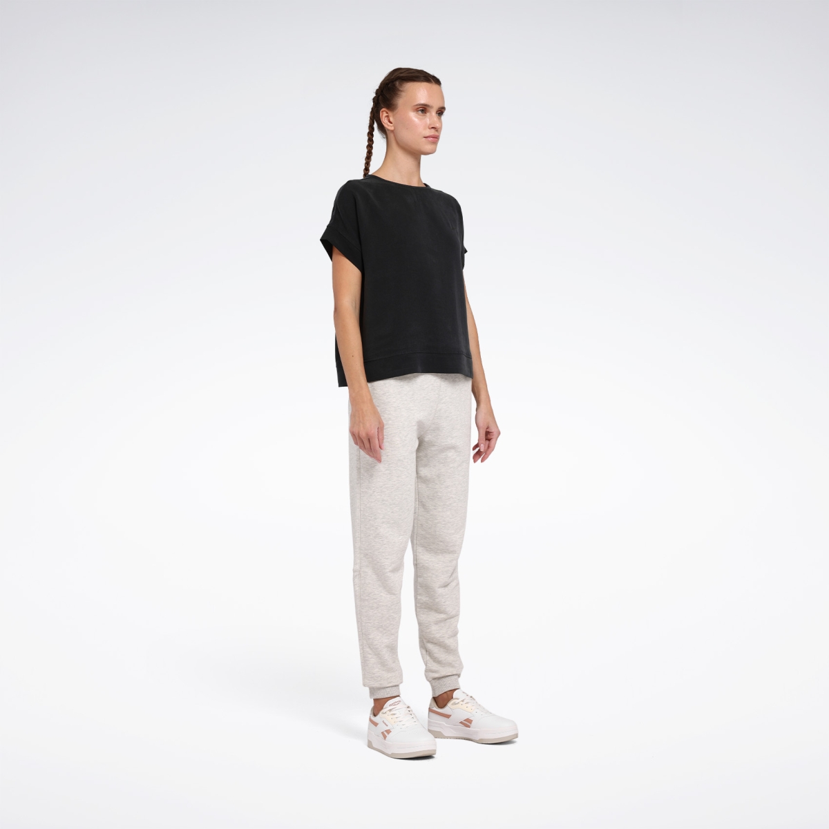 Reebok NEW ID REG JOGGER Gri Kadın Eşofman Altı