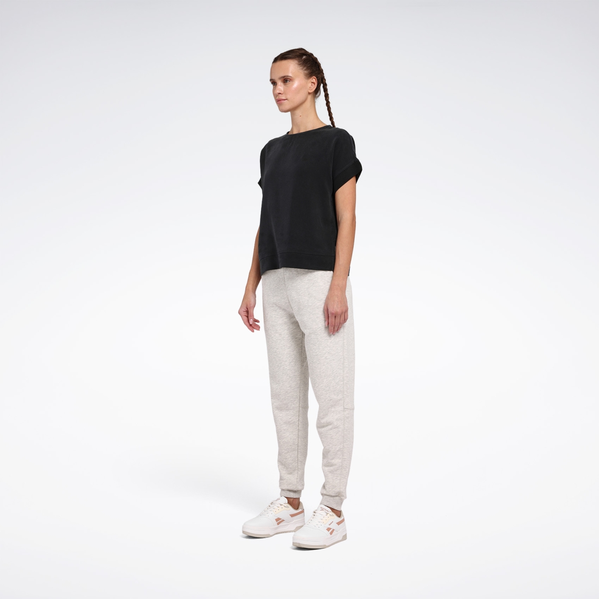 Reebok NEW ID REG JOGGER Gri Kadın Eşofman Altı