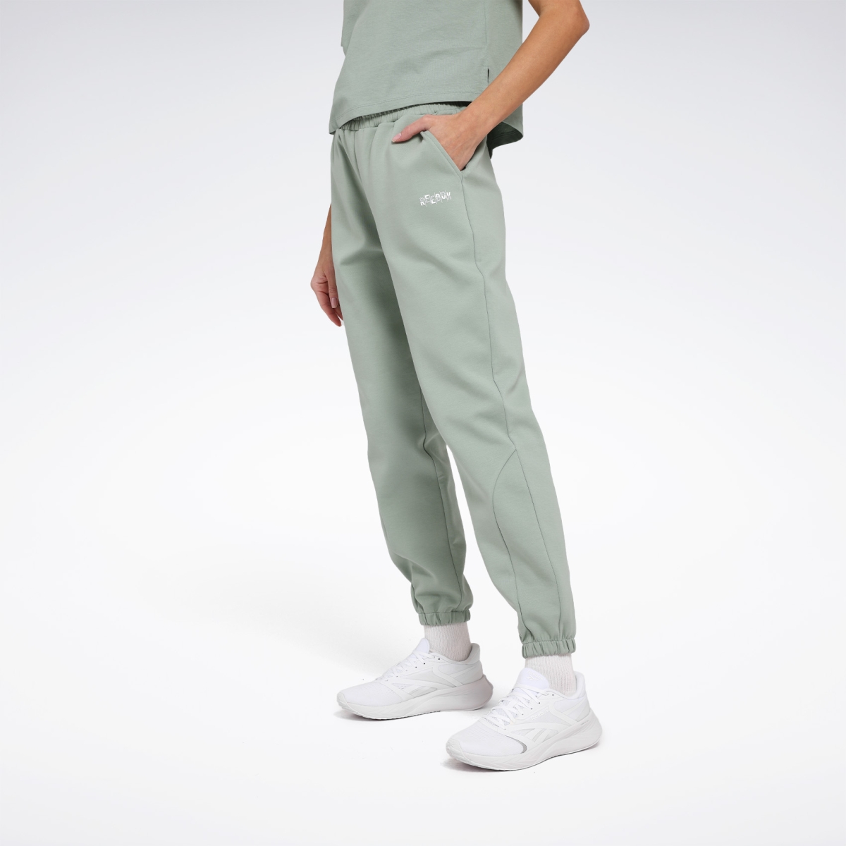 Reebok RUNA JOGGER Yeşil Kadın Eşofman Altı