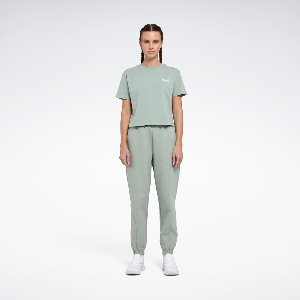 Reebok RUNA JOGGER Yeşil Kadın Eşofman Altı