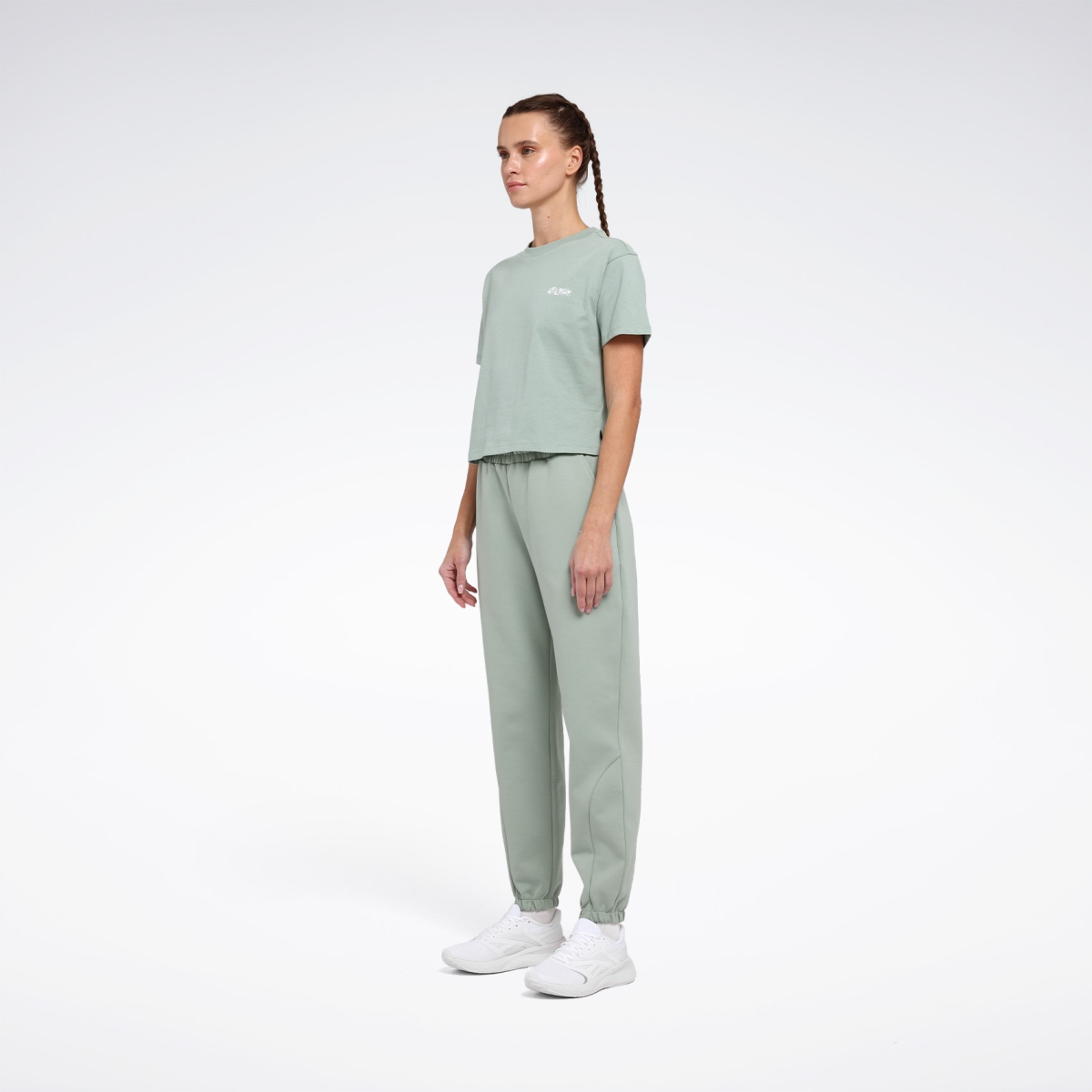 Reebok RUNA JOGGER Yeşil Kadın Eşofman Altı