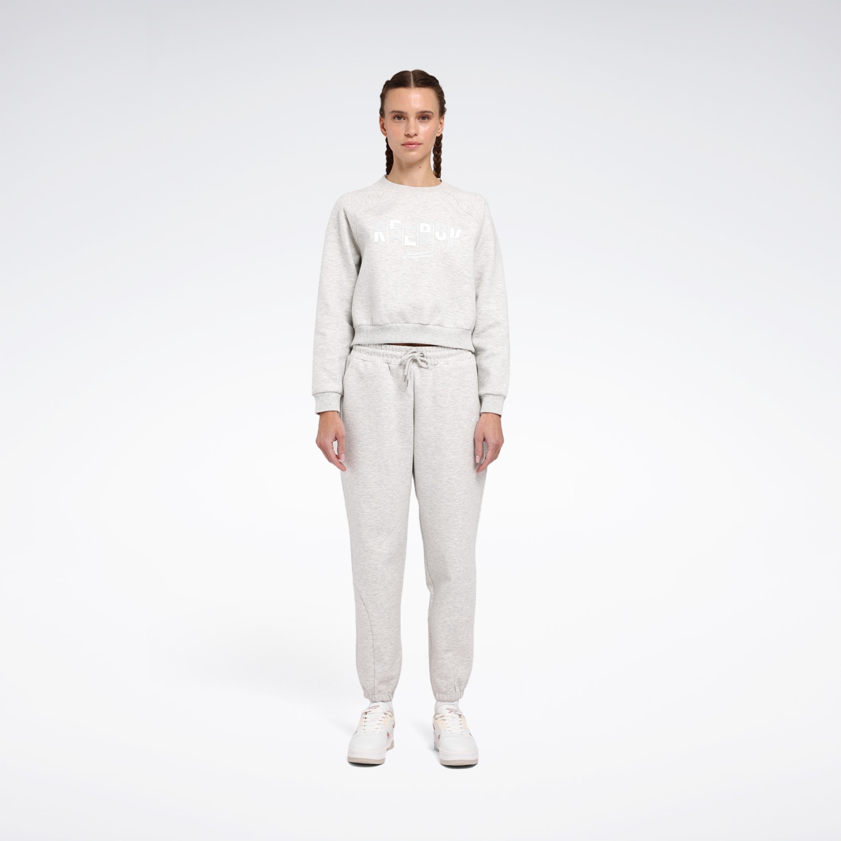 Reebok RUNA JOGGER Gri Kadın Eşofman Altı