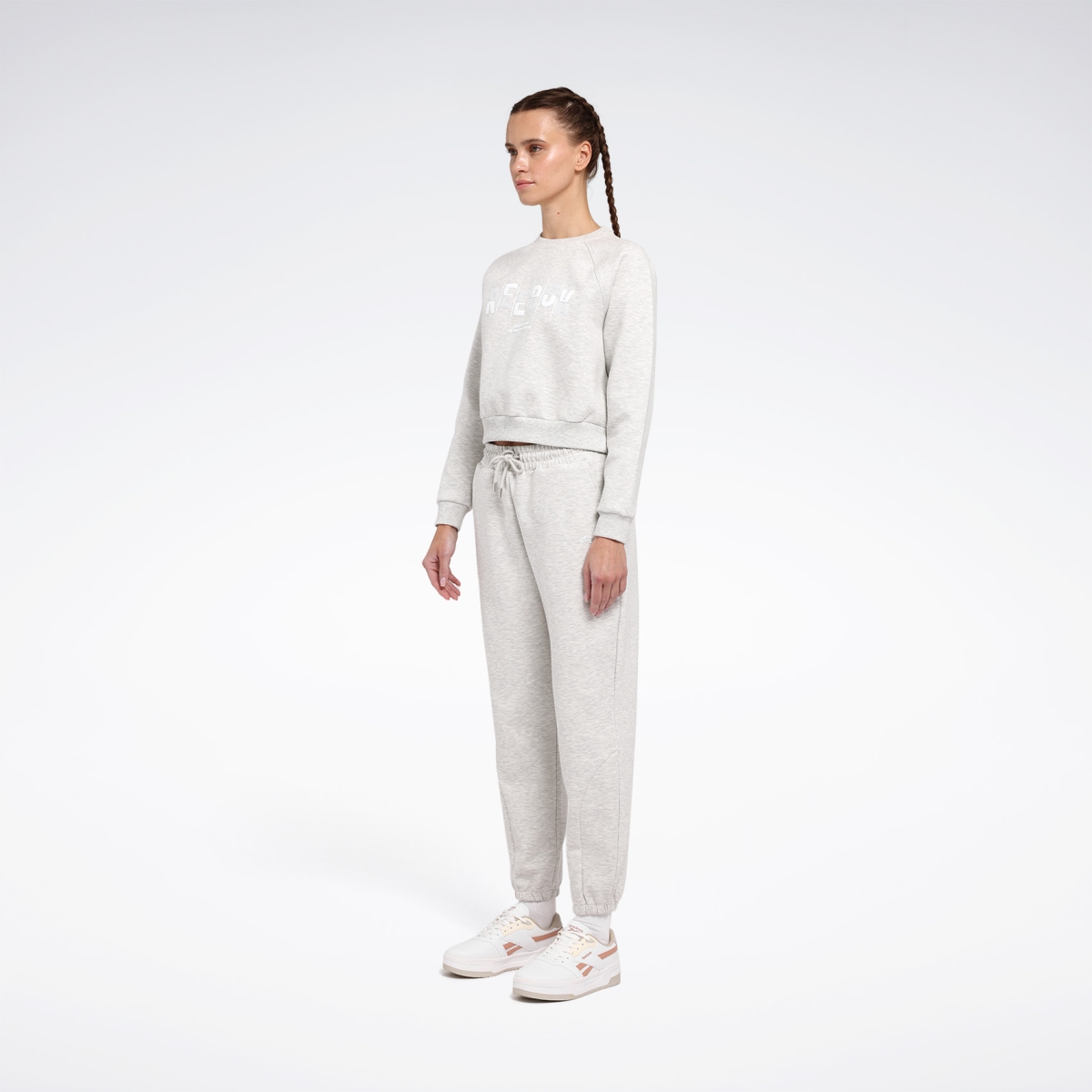 Reebok RUNA JOGGER Gri Kadın Eşofman Altı