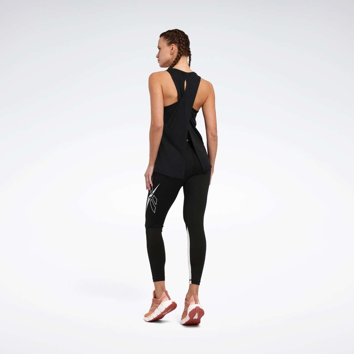 Reebok RELA TANK Siyah Kadın Atlet