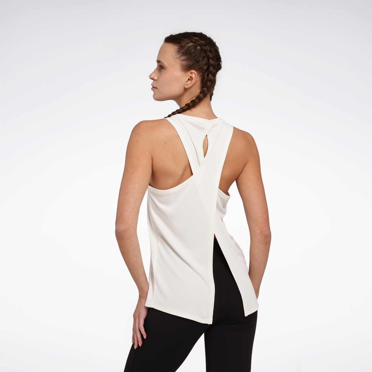 Reebok RELA TANK Ekru Kadın Atlet