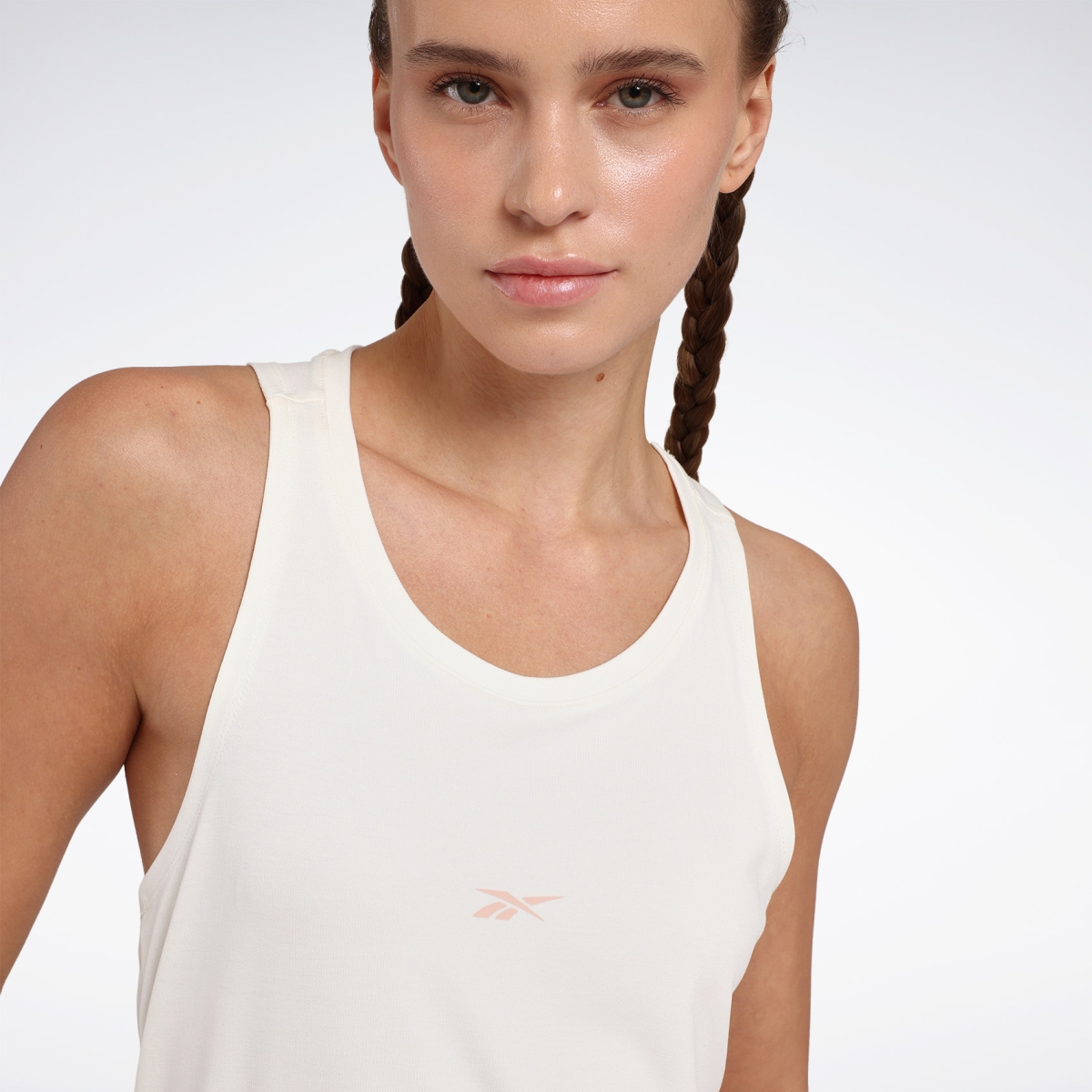 Reebok RELA TANK Ekru Kadın Atlet