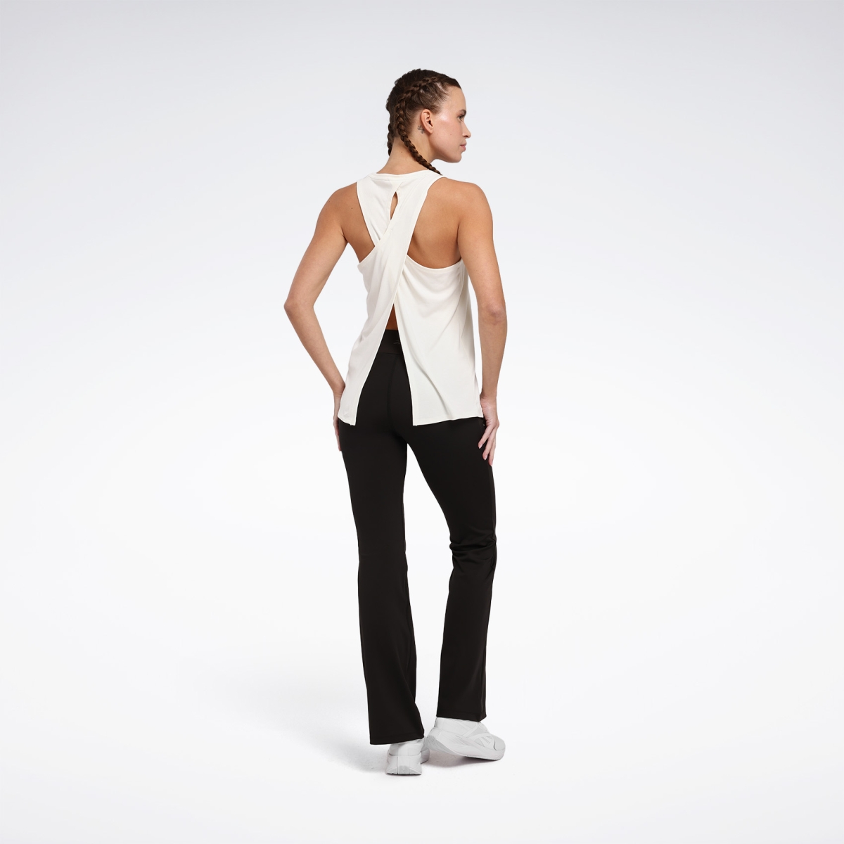 Reebok RELA TANK Ekru Kadın Atlet