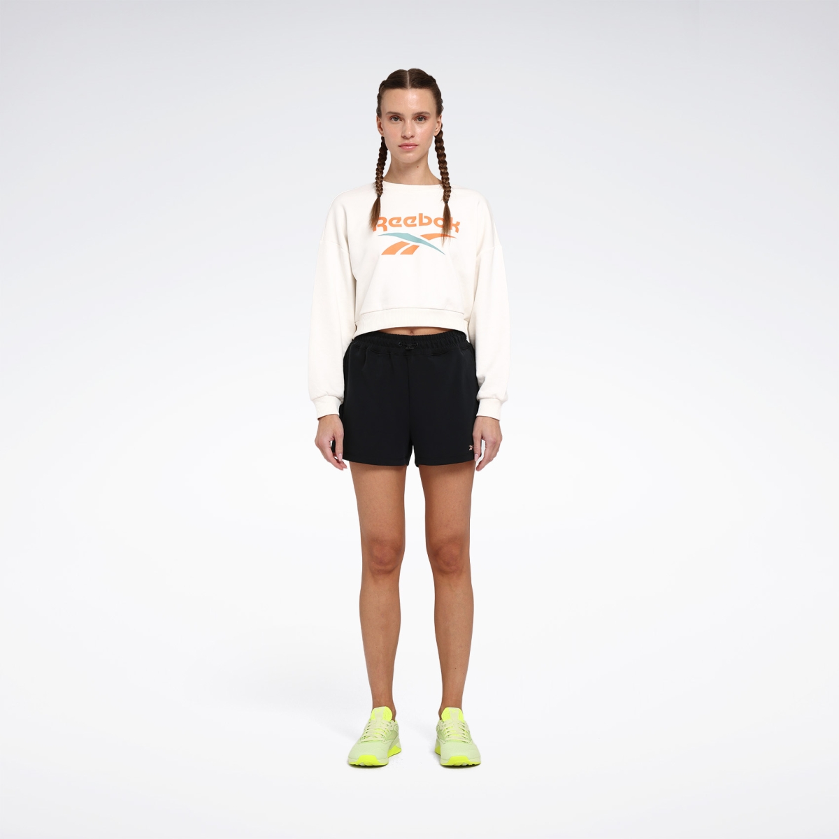 Reebok NEW ID CRP CREW Ekru Kadın Sweatshirt