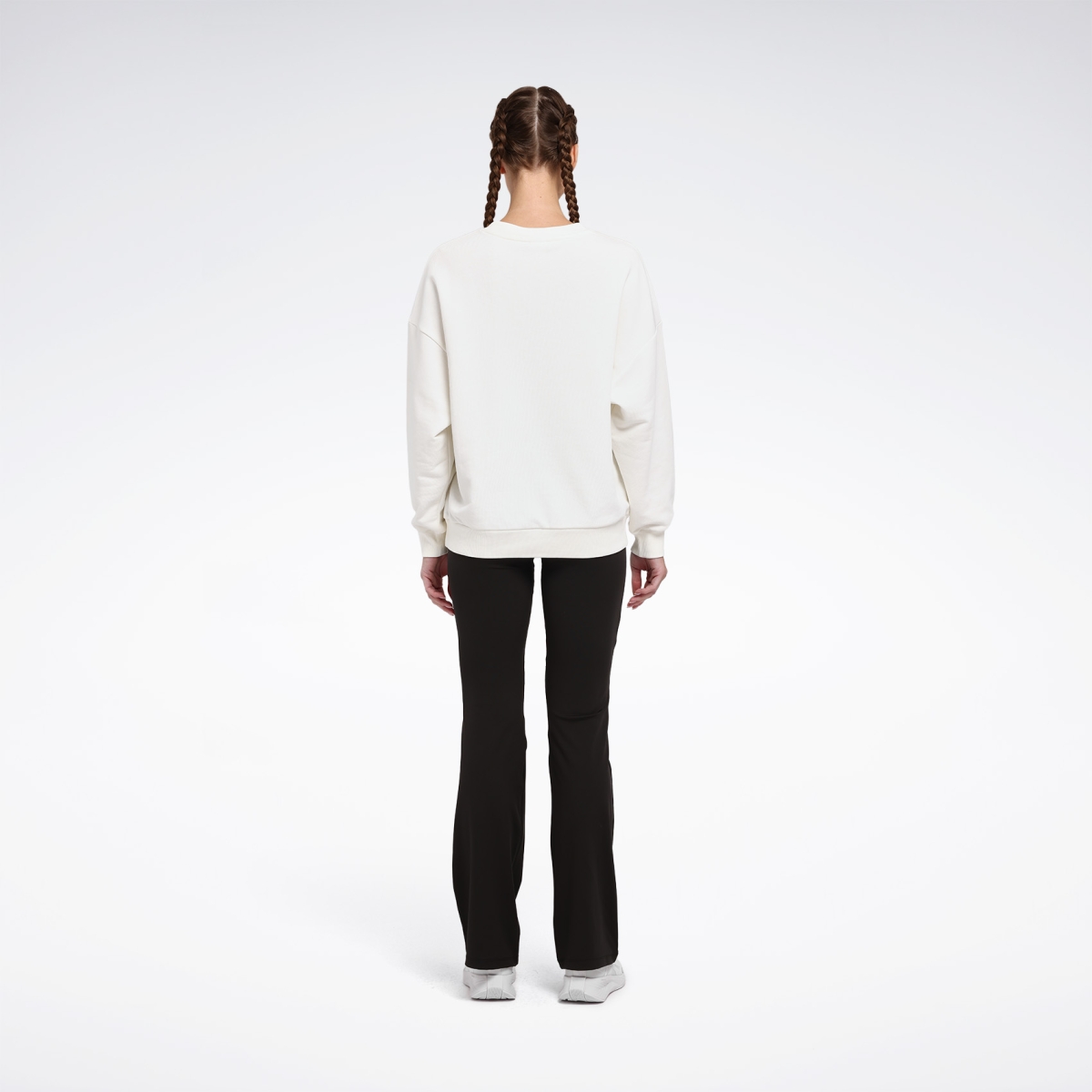 Reebok NEW ID REG CREW Ekru Kadın Sweatshirt
