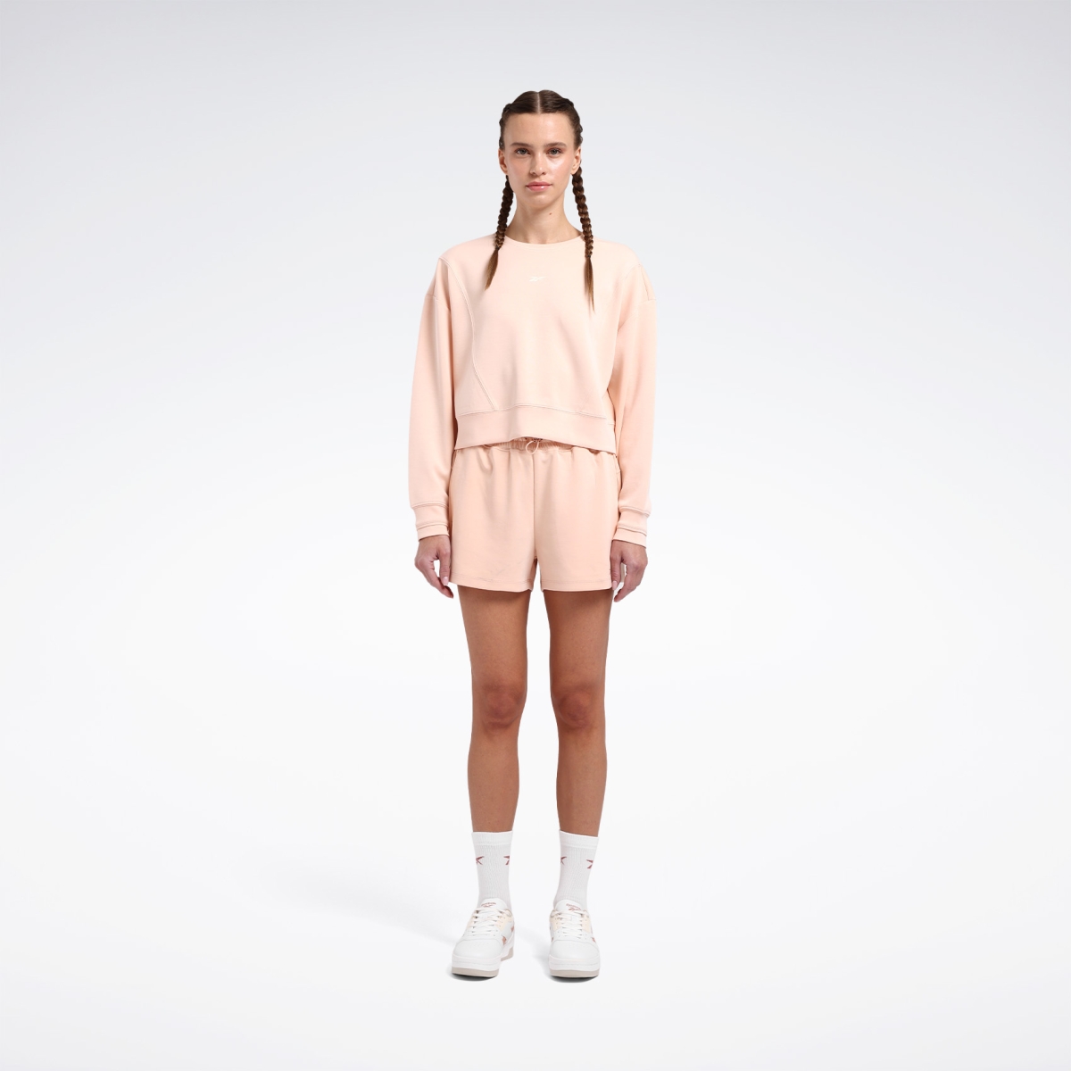 Reebok RONE C NECK Somon Kadın Sweatshirt