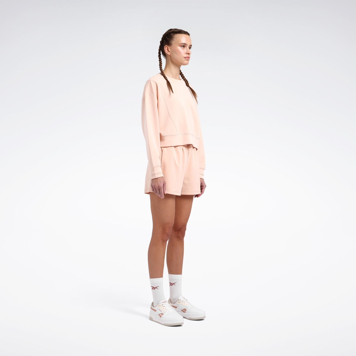 Reebok RONE C NECK Somon Kadın Sweatshirt