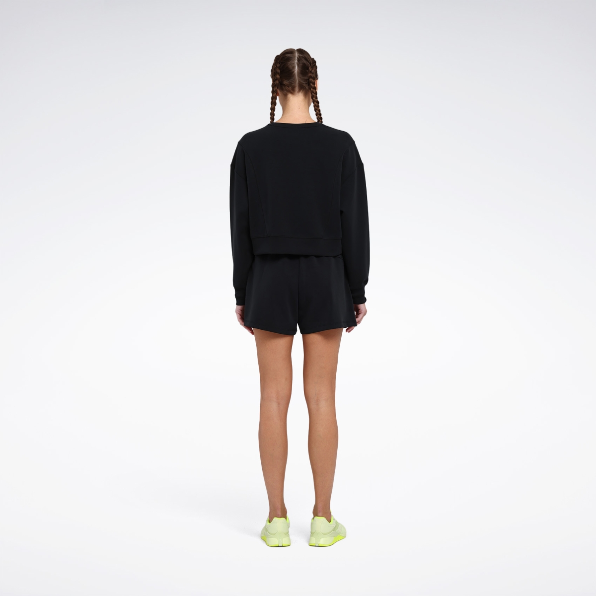 Reebok RONE C NECK Siyah Kadın Sweatshirt