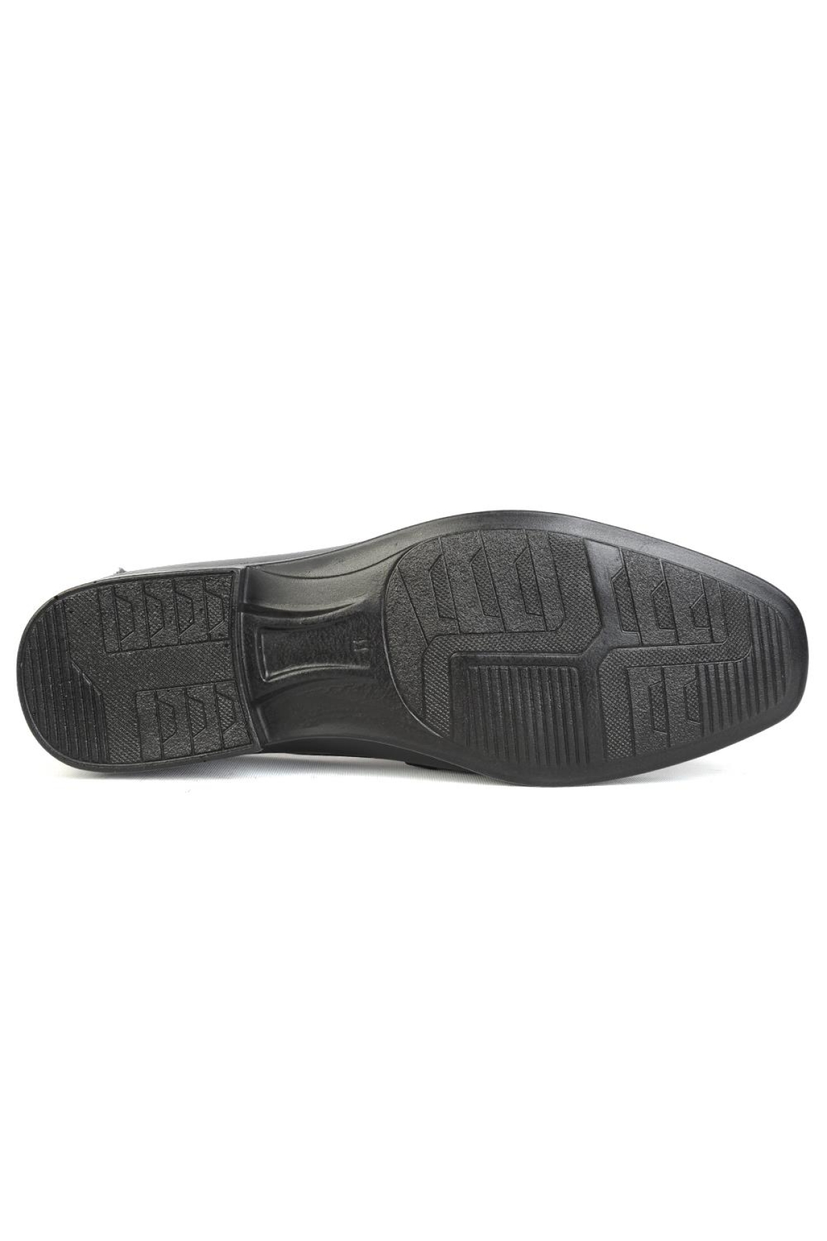 1162 Siyah %100 Deri Günlük Erkek Klasik Ayakkabı - Görsel 4