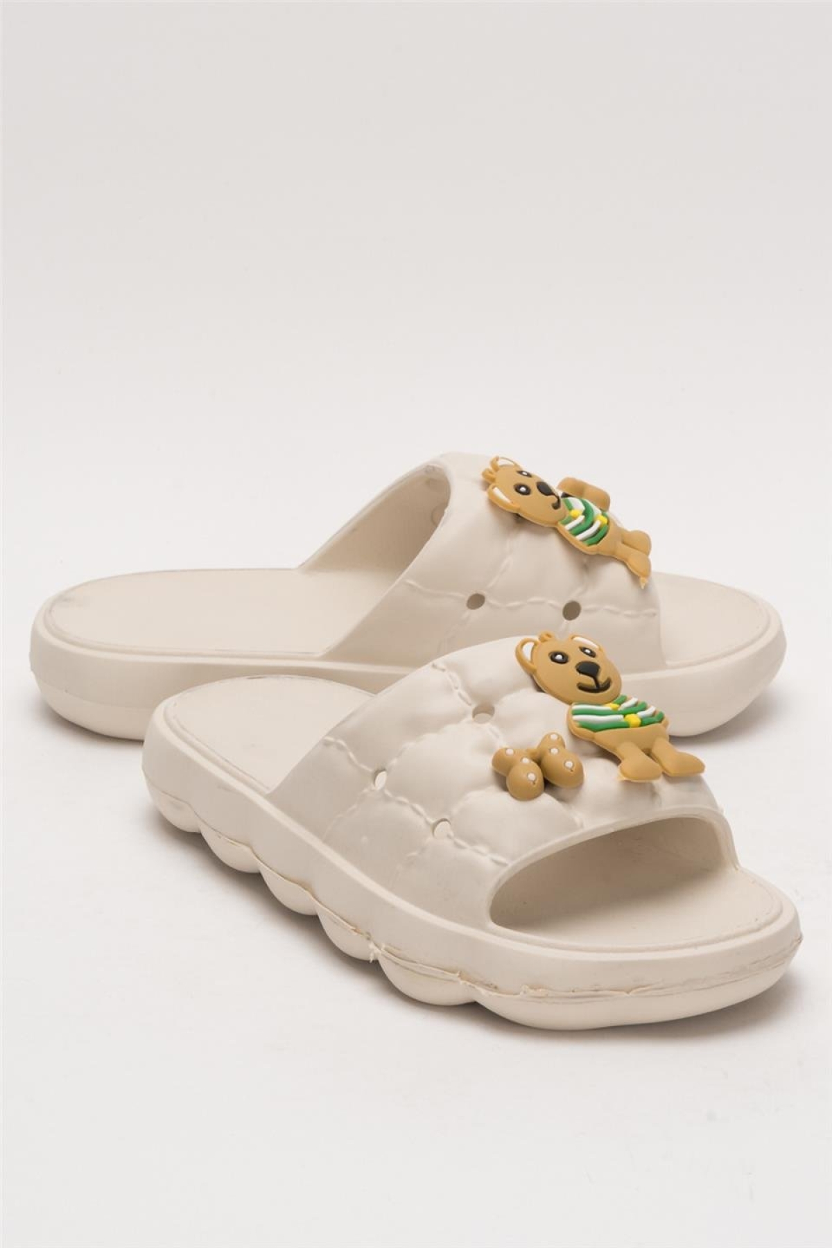 Rahat Taban Comfort Kadın Terlik BEJ - Görsel 3