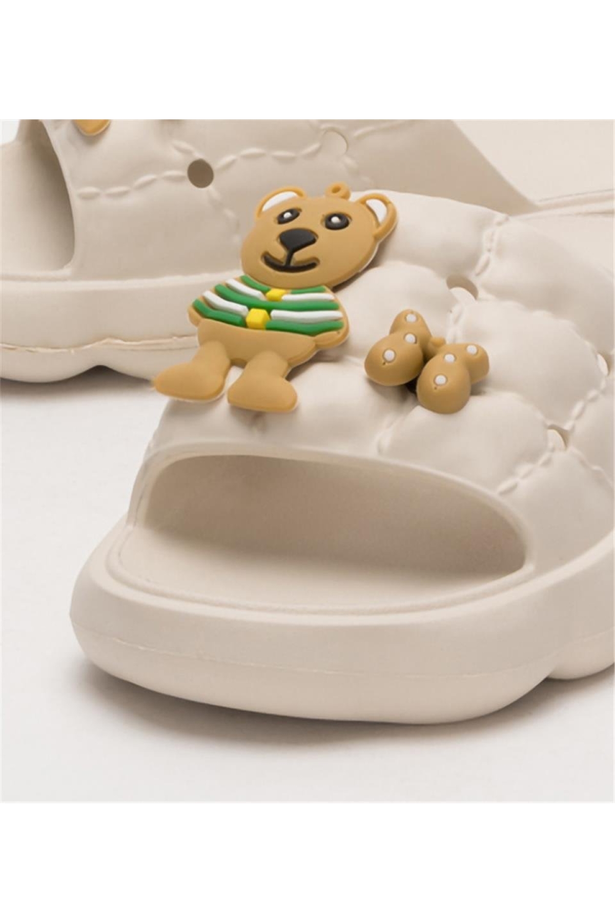 Rahat Taban Comfort Kadın Terlik BEJ - Görsel 6