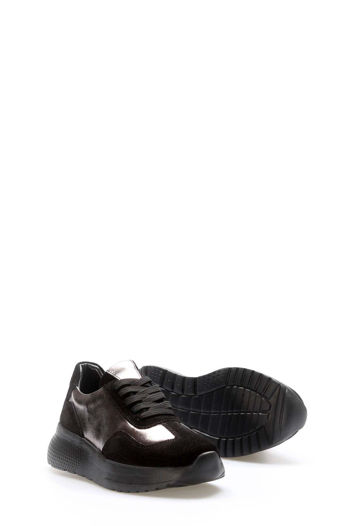 Hakiki Deri Kadın Casual Ayakkabı 982ZA1050 - Görsel 4