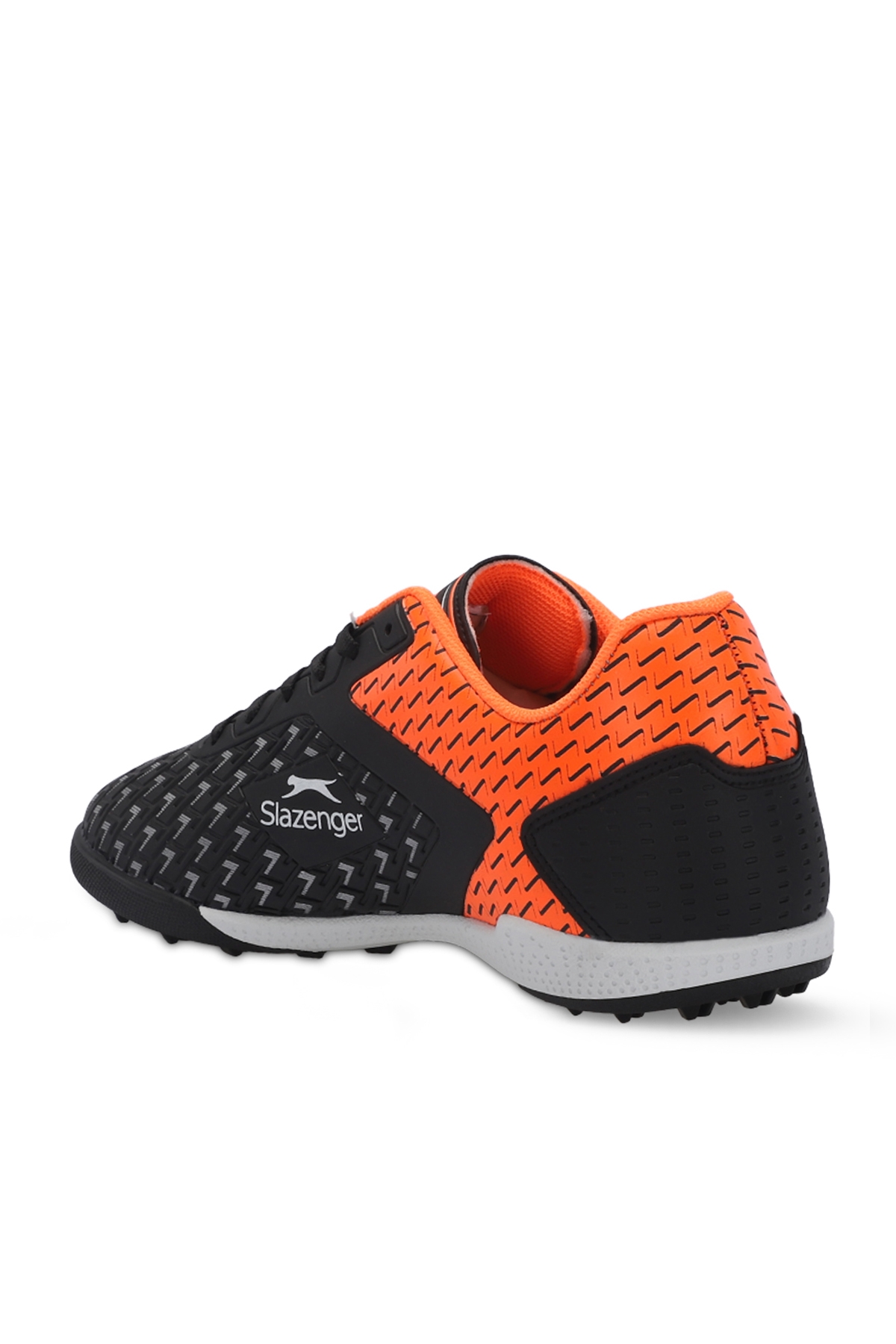 CYCLE I HS Unisex Çocuk Futbol Ayakkabı Siyah / Turuncu - Görsel 4