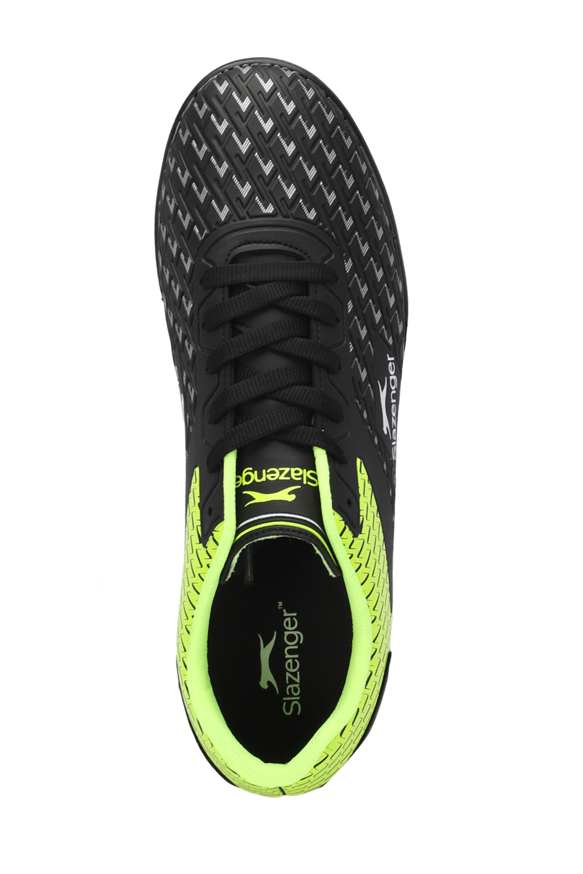 CYCLE I HS Unisex Çocuk Futbol Ayakkabı Siyah / Yeşil - Görsel 6