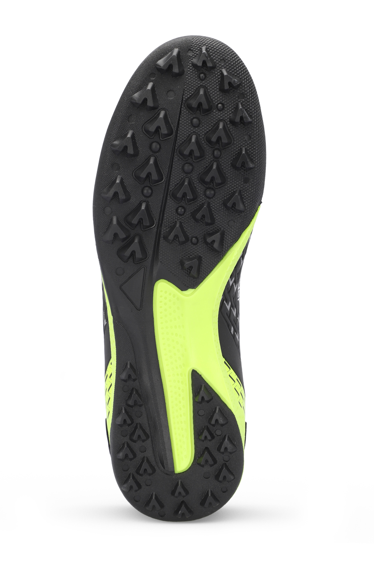 CYCLE I HS Unisex Çocuk Futbol Ayakkabı Siyah / Yeşil - Görsel 8