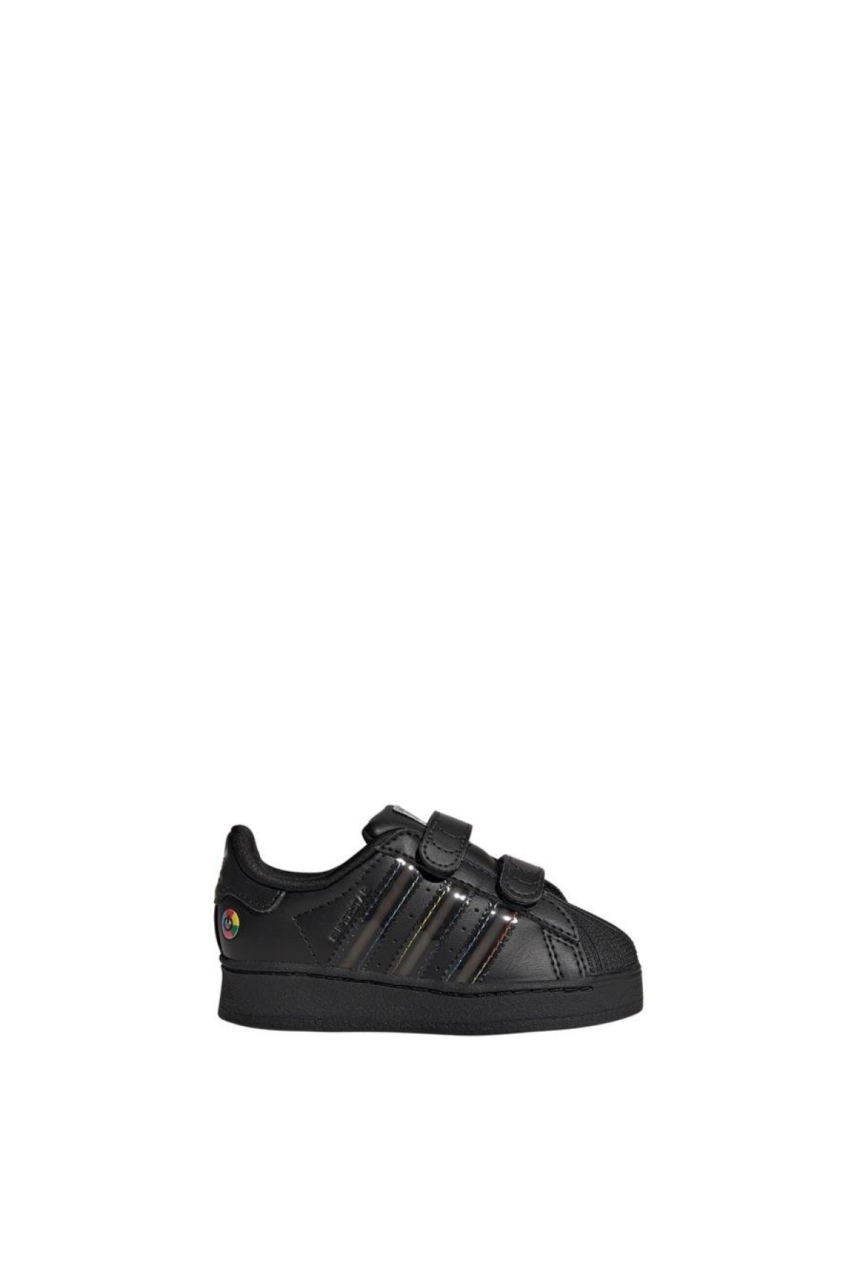 Bebek Siyah Sneaker SUPERSTAR LED LIGHTS CF I JI0512 - Görsel 4