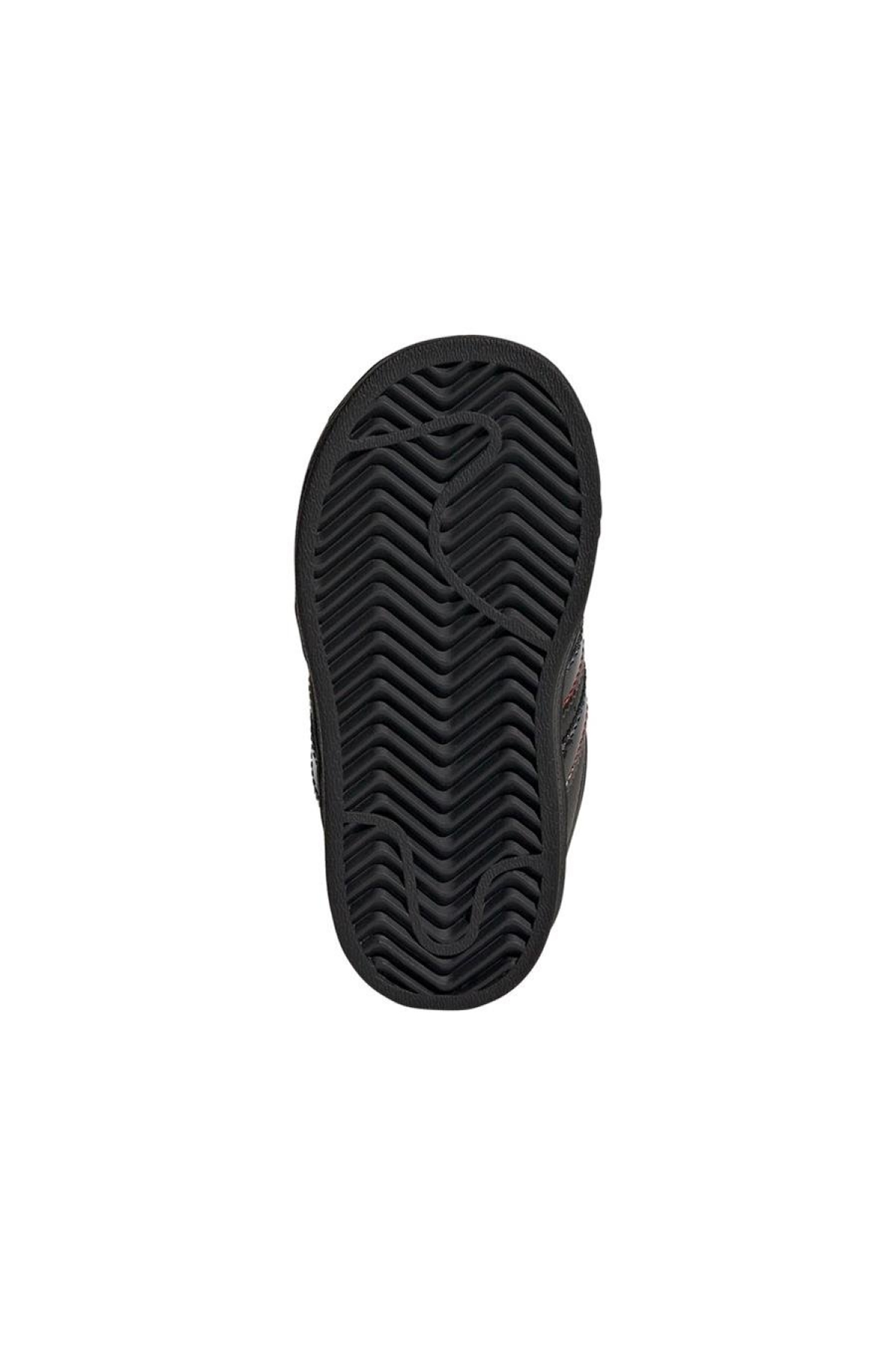 Bebek Siyah Sneaker SUPERSTAR LED LIGHTS CF I JI0512 - Görsel 6